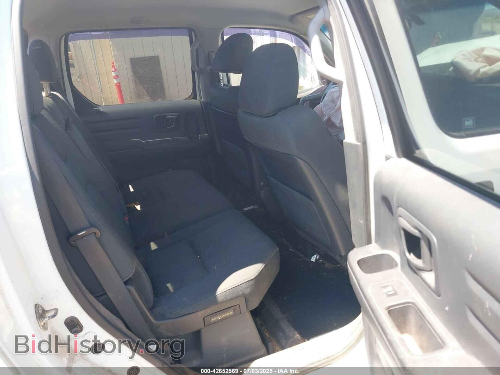 2012 HONDA RIDGELINE - VIN: 5FPYK1F78CB452606 - Фото 8