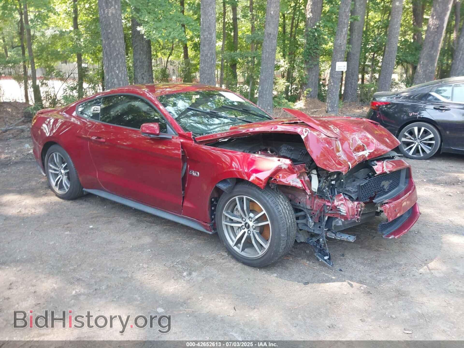 Фотография 1FA6P8CF9G5272134 - FORD MUSTANG 2016