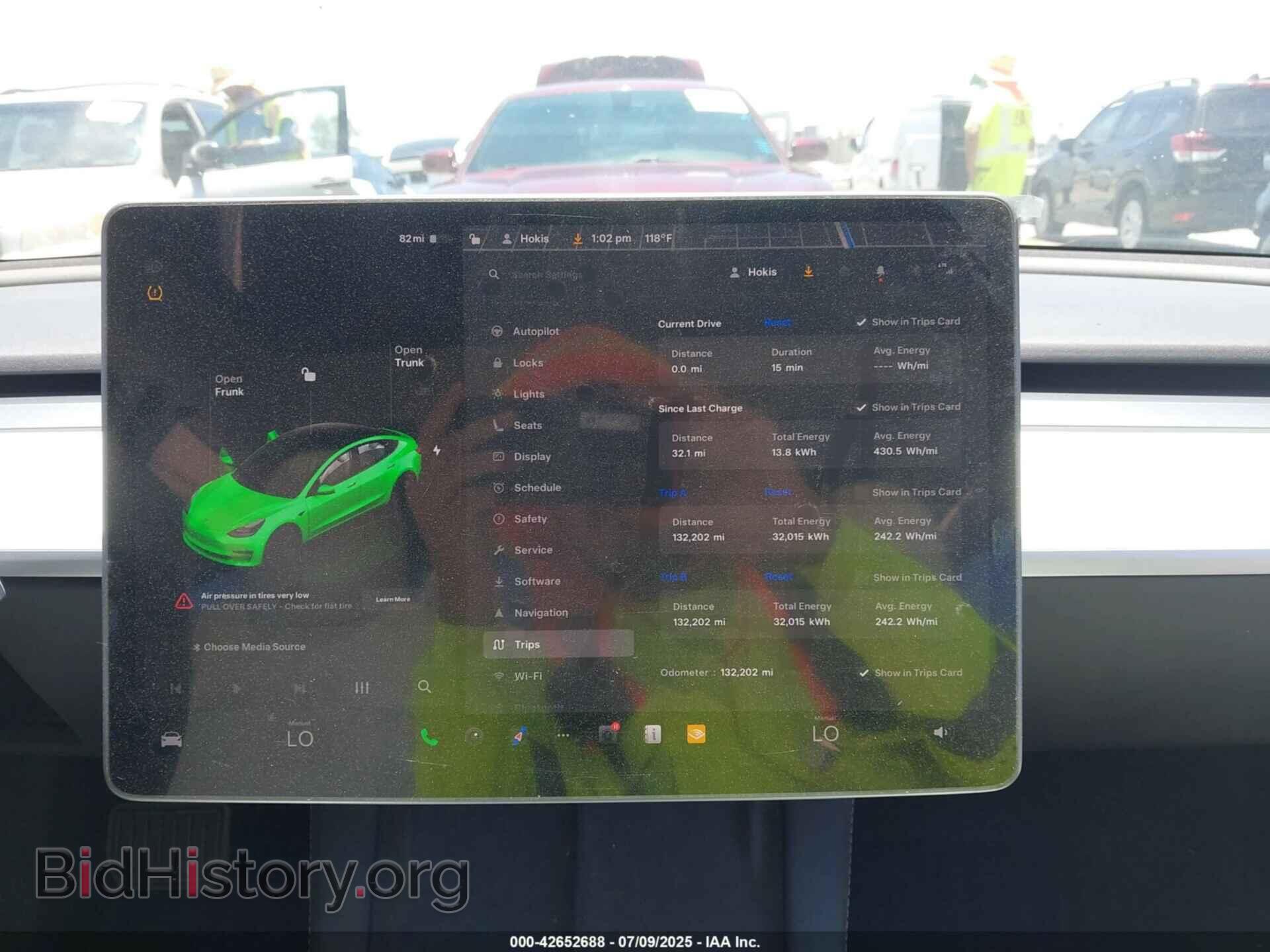2023 TESLA MODEL 3 - VIN: 5YJ3E1EA4PF512121 - Фото 7