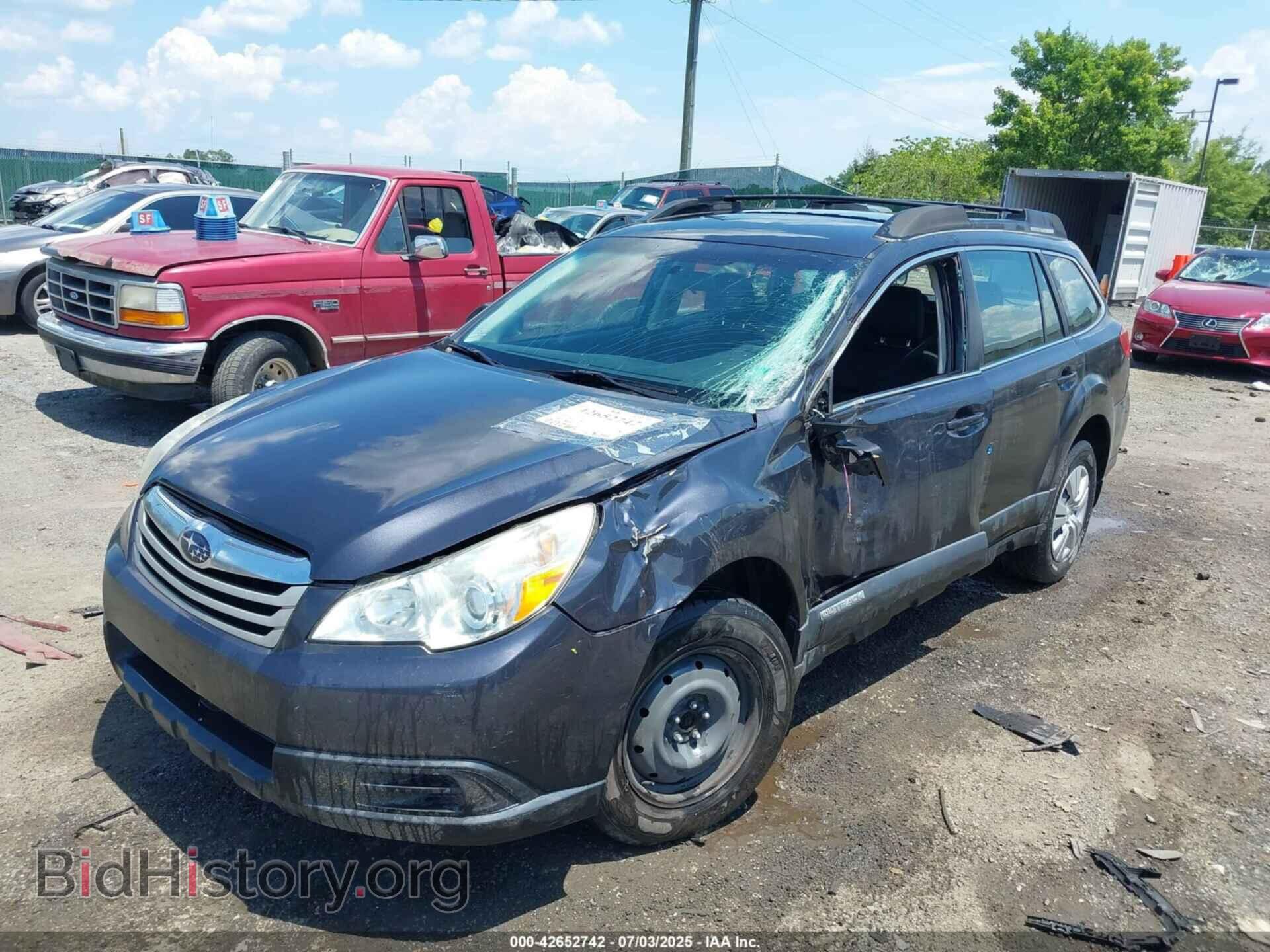 2011 SUBARU OUTBACK - VIN: 4S4BRBAC2B3404515 - Фото 2