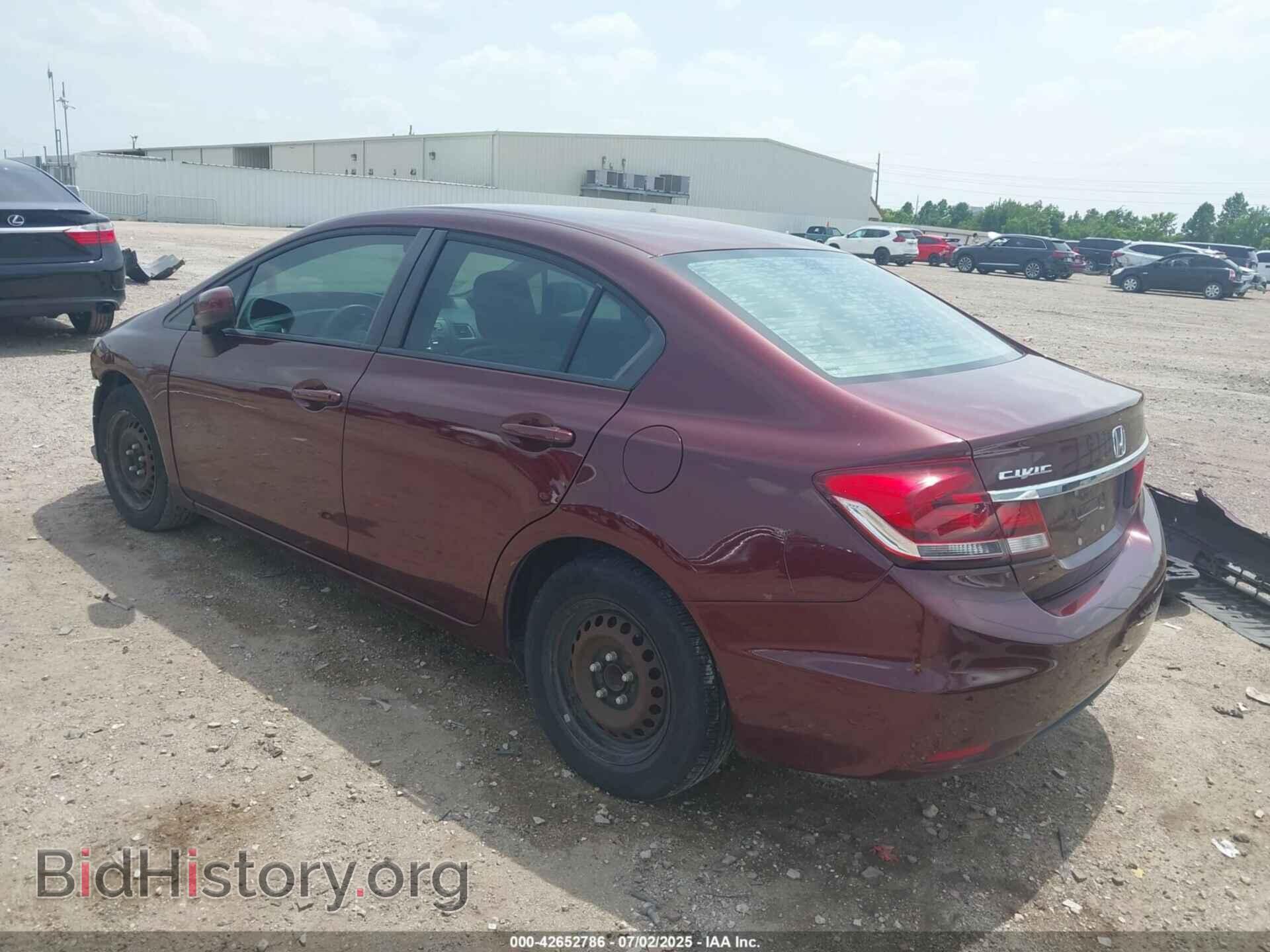 2015 HONDA CIVIC - VIN: 19XFB2F51FE111966 - Фото 3