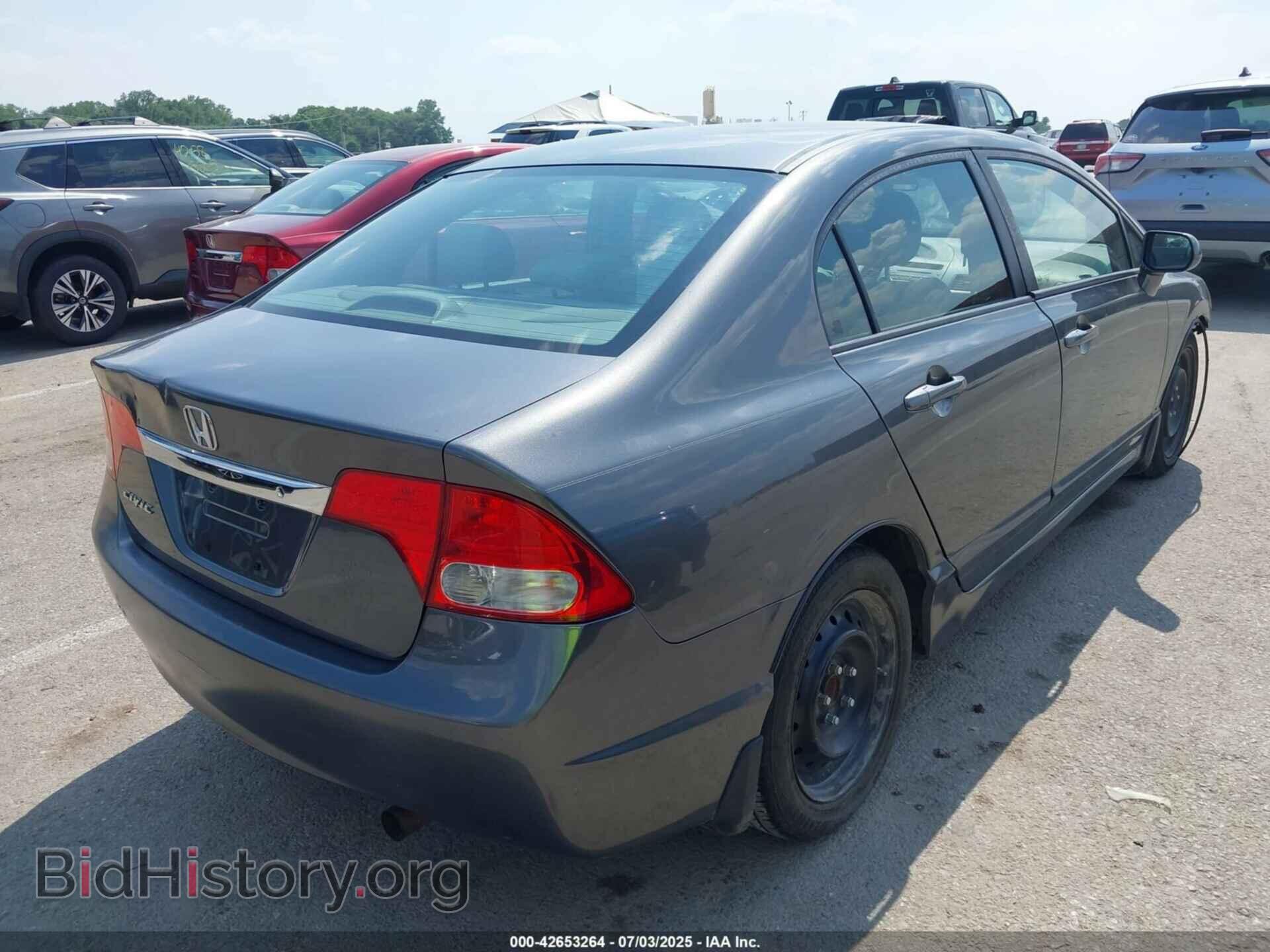 2009 HONDA CIVIC - VIN: 19XFA16599E040811 - Фото 4
