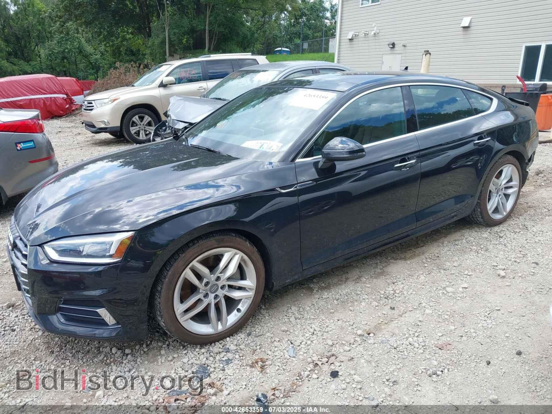 2019 AUDI A5 - VIN: WAUBNCF56KA043492 - Фото 2