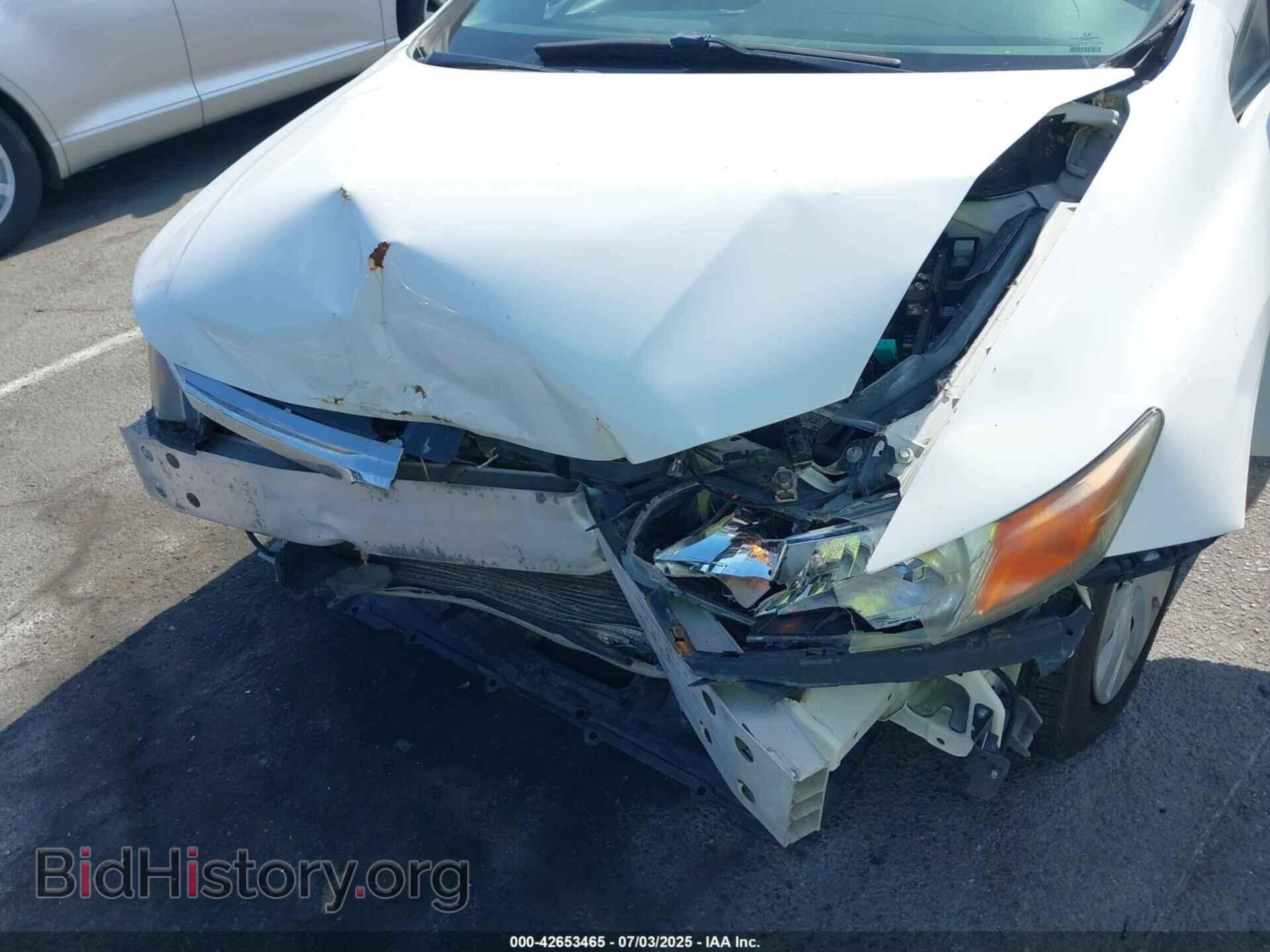 2012 HONDA CIVIC - VIN: 19XFB2F55CE311566 - Фото 6