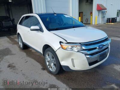 2013 Ford EDGE Limited, белый — VIN 2FMDK3KC1DBA68442, IAAI