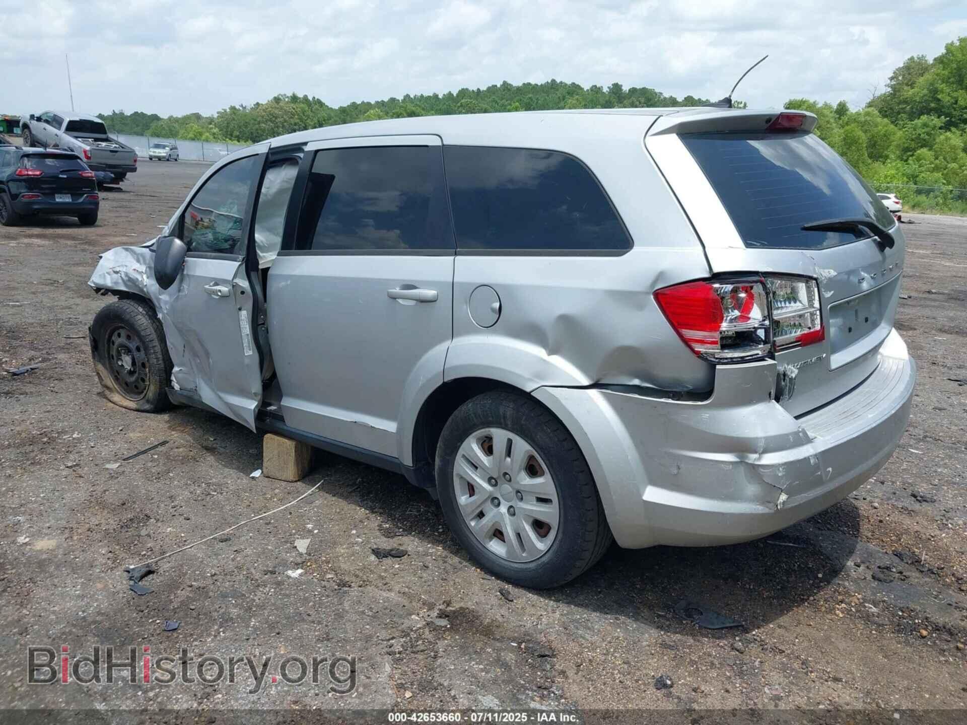 2014 DODGE JOURNEY - VIN: 3C4PDCAB5ET186245 - Фото 3