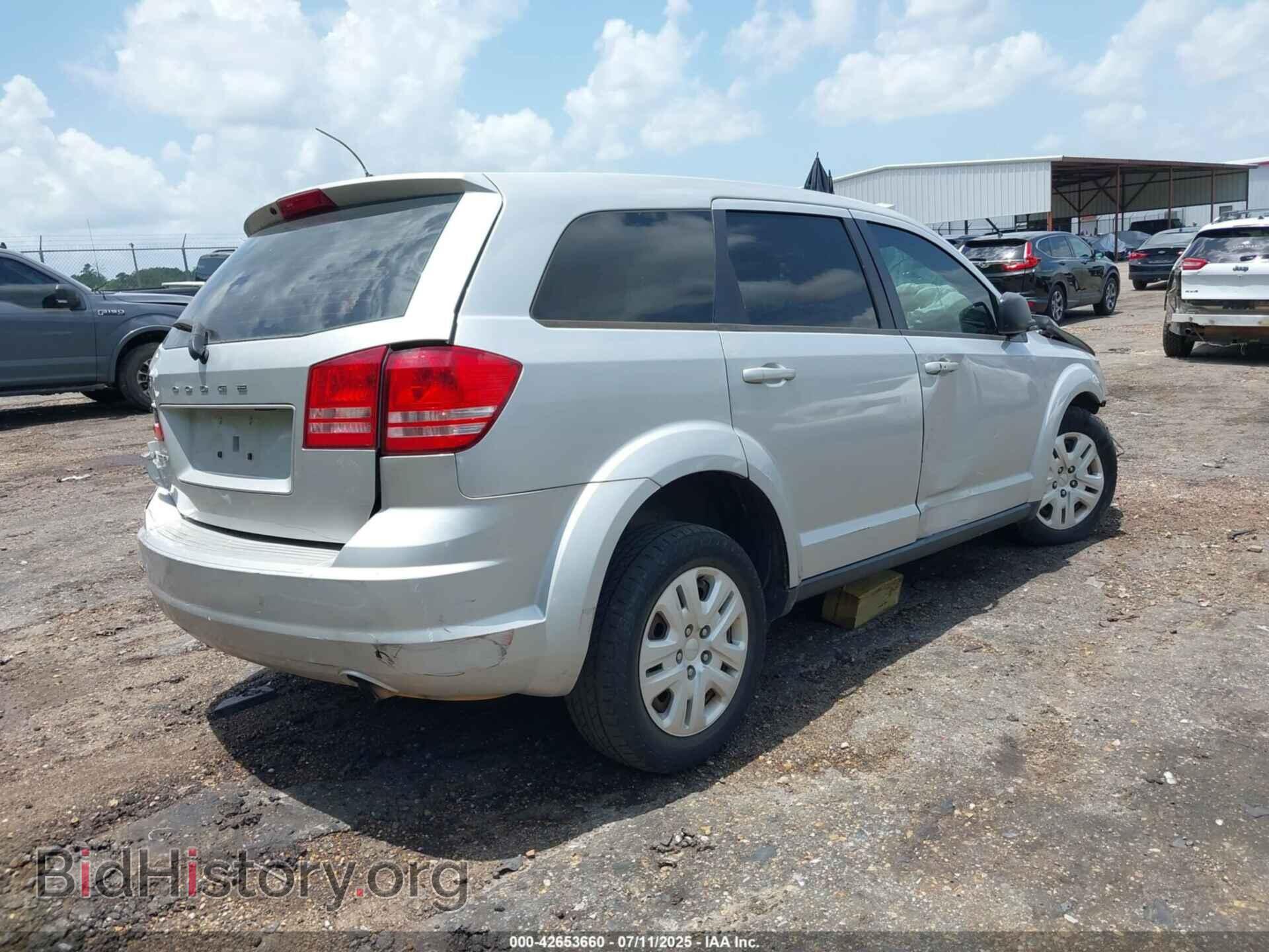 2014 DODGE JOURNEY - VIN: 3C4PDCAB5ET186245 - Фото 4