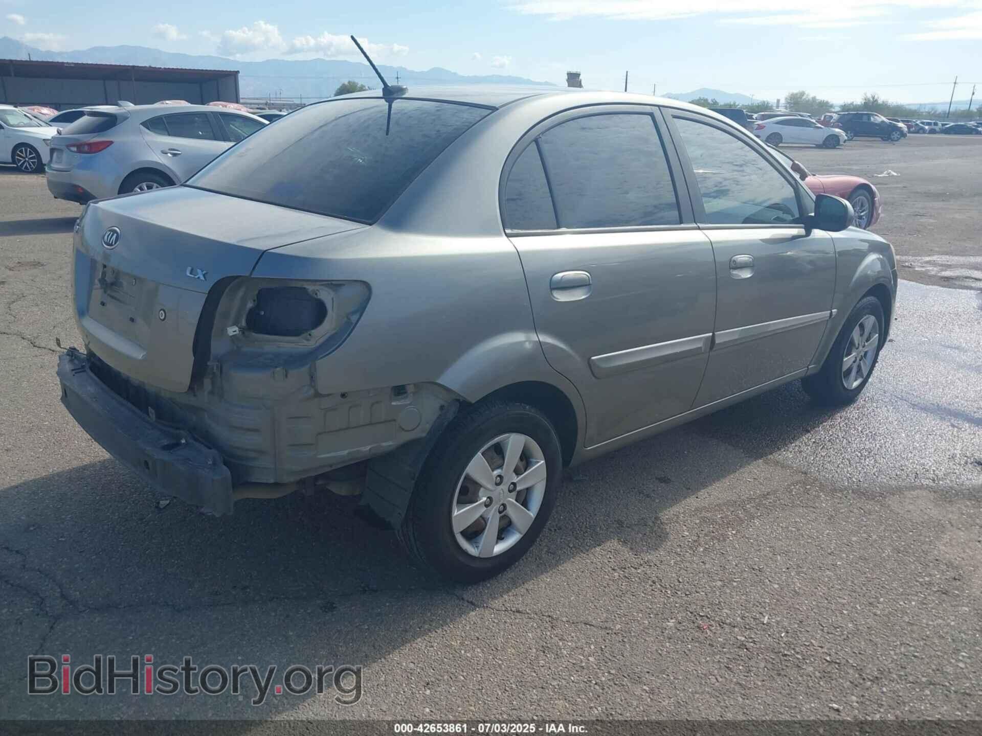 2010 KIA RIO - VIN: KNADH4A35A6668737 - Фото 4