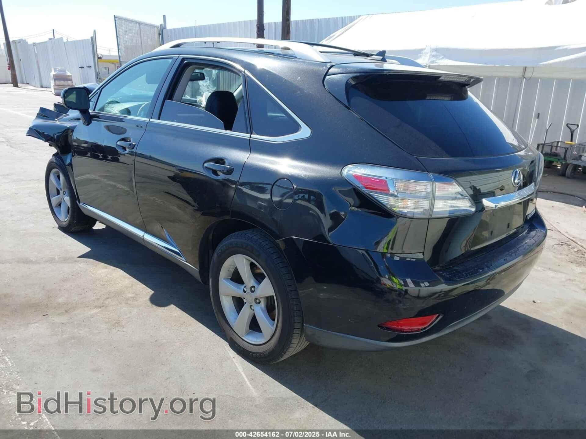 2012 LEXUS RX 350 - VIN: 2T2ZK1BA9CC077632 - Фото 3