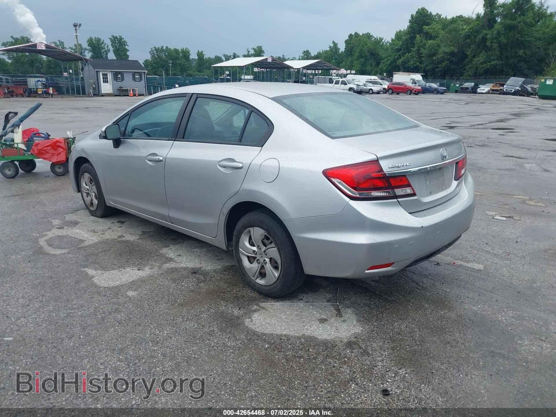 2014 HONDA CIVIC - VIN: 19XFB2F51EE201438 - Фото 3