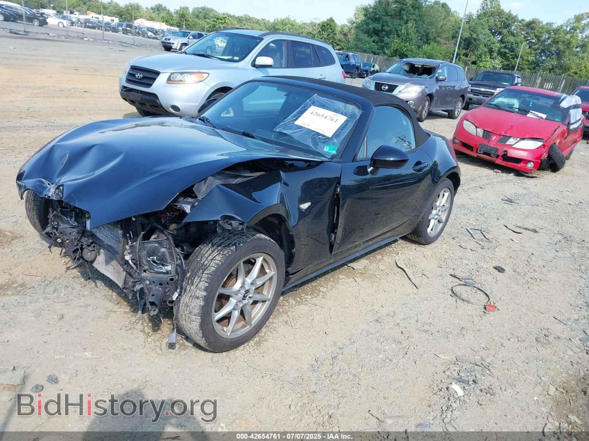 2016 MAZDA MX-5 MIATA - VIN: JM1NDAB73G0113641 - Фото 2