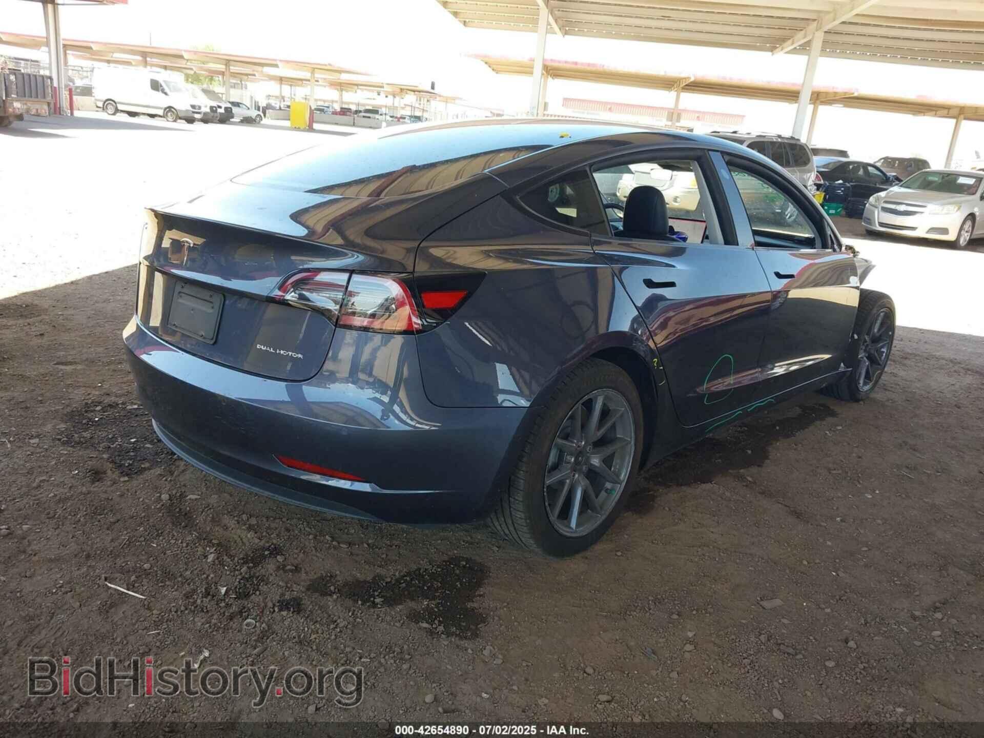 2022 TESLA MODEL 3 - VIN: 5YJ3E1EB8NF201748 - Фото 4