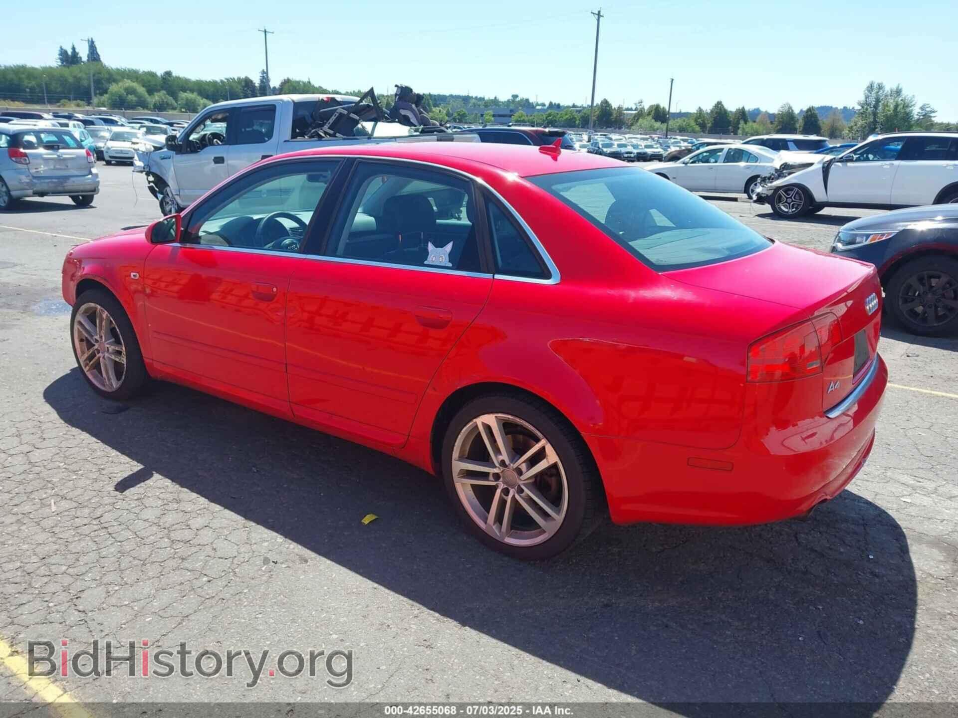 2008 AUDI A4 - VIN: WAUDH78E68A144187 - Фото 3