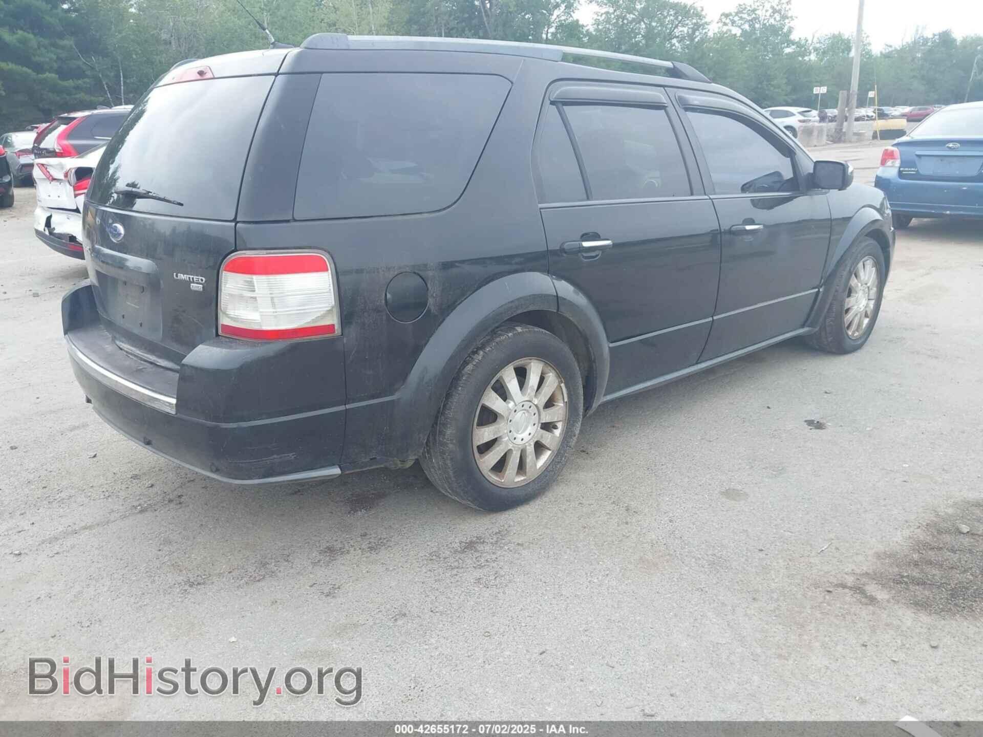 2008 FORD TAURUS X - VIN: 1FMDK06W68GA04883 - Фото 4