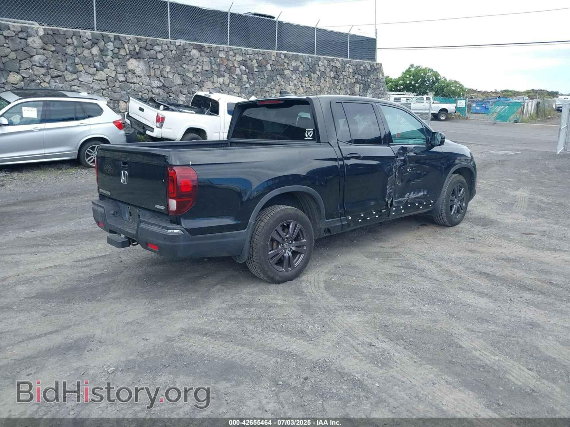 2019 HONDA RIDGELINE - VIN: 5FPYK3F14KB009049 - Фото 4
