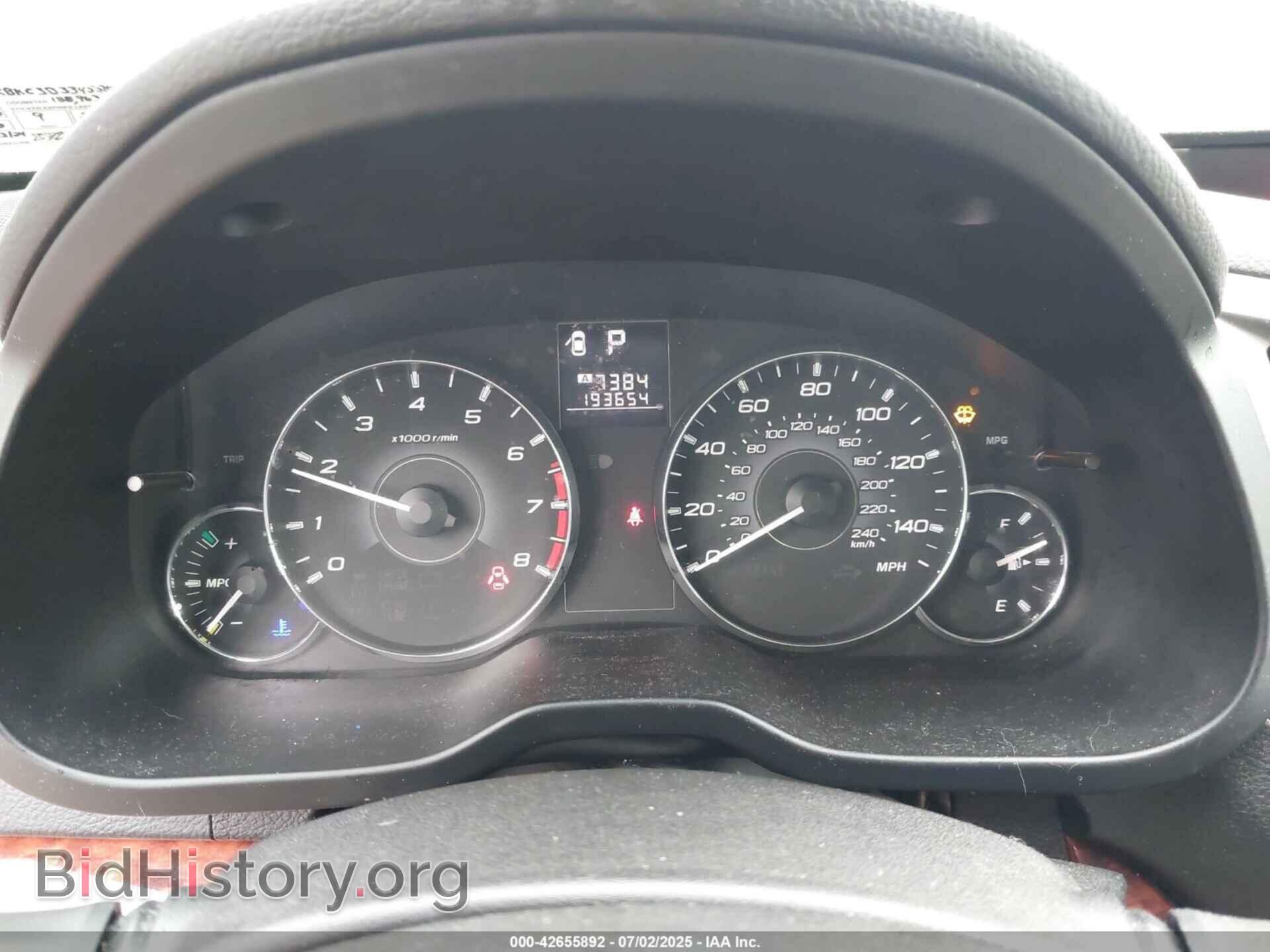 2011 SUBARU OUTBACK - VIN: 4S4BRBKC3B3345585 - Фото 7