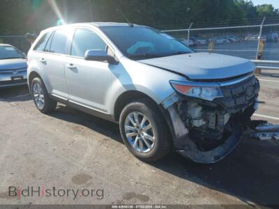2014 Ford EDGE SEL, silver — VIN 2FMDK3JC0EBA93691, IAAI