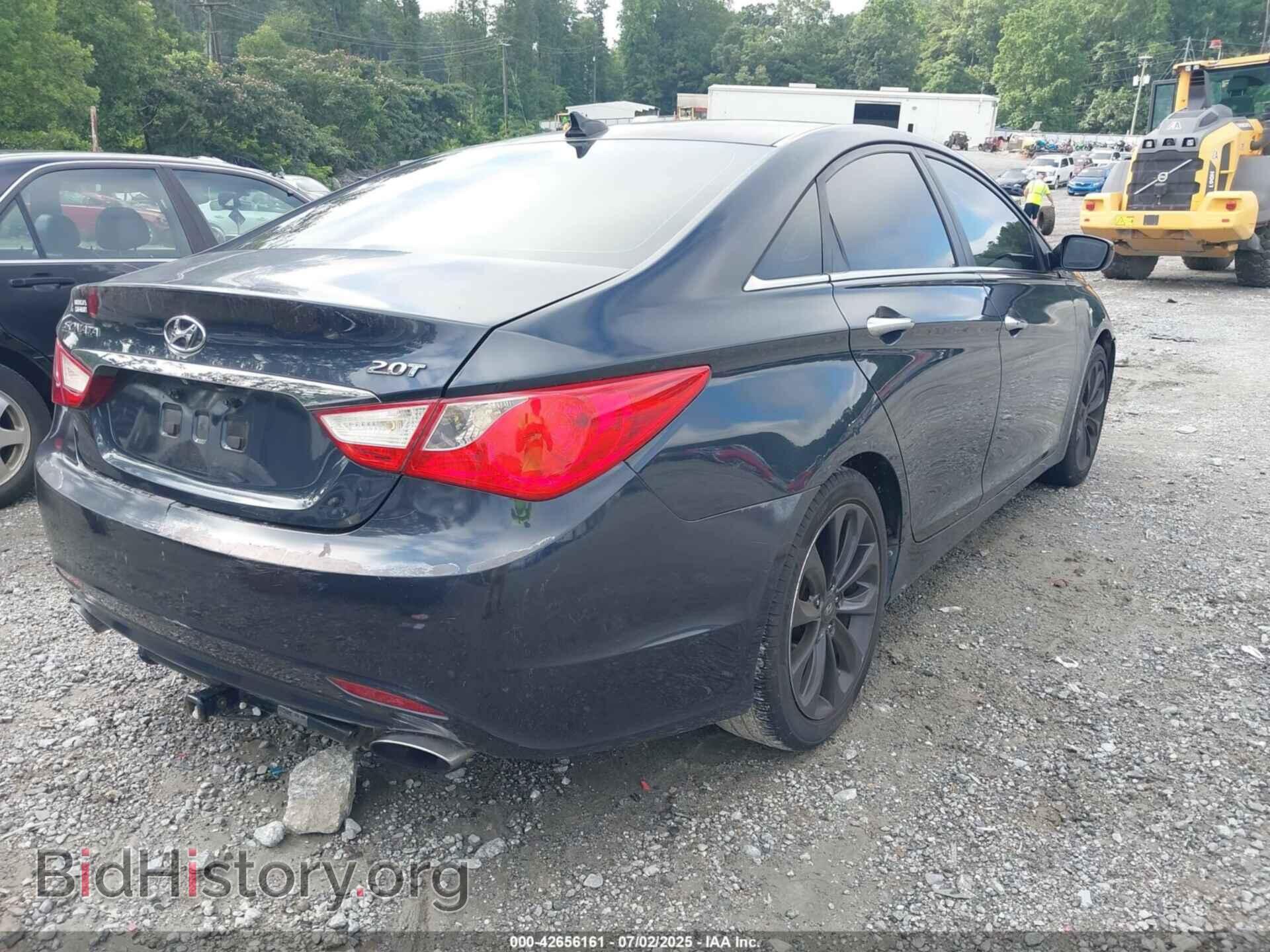 2013 HYUNDAI SONATA - VIN: 5NPEC4ABXDH537455 - Фото 4