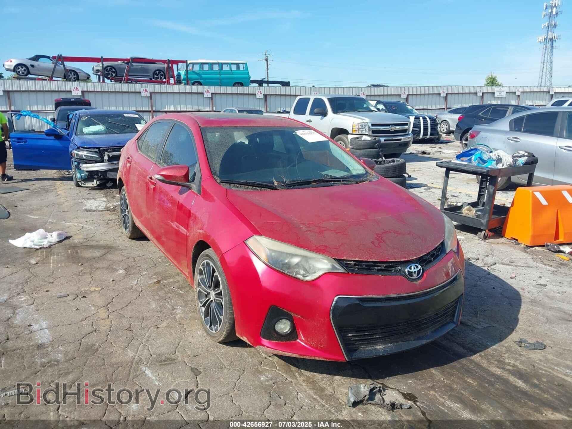 Photo 2T1BURHE0GC494202 - TOYOTA COROLLA 2016