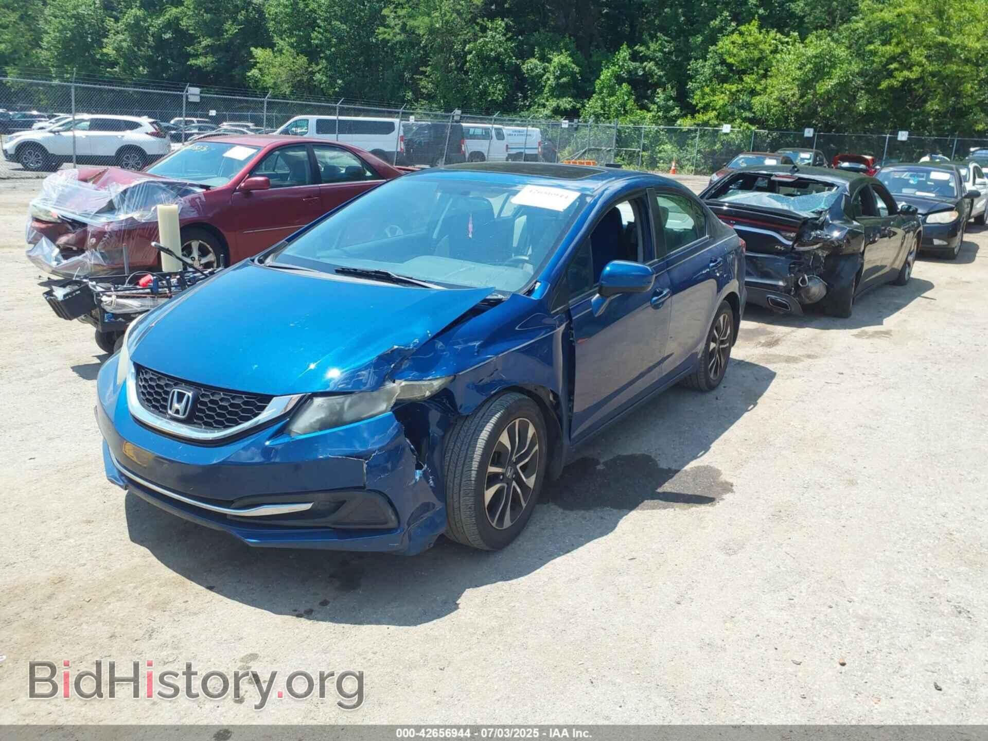 2015 HONDA CIVIC - VIN: 19XFB2F86FE238870 - Фото 2