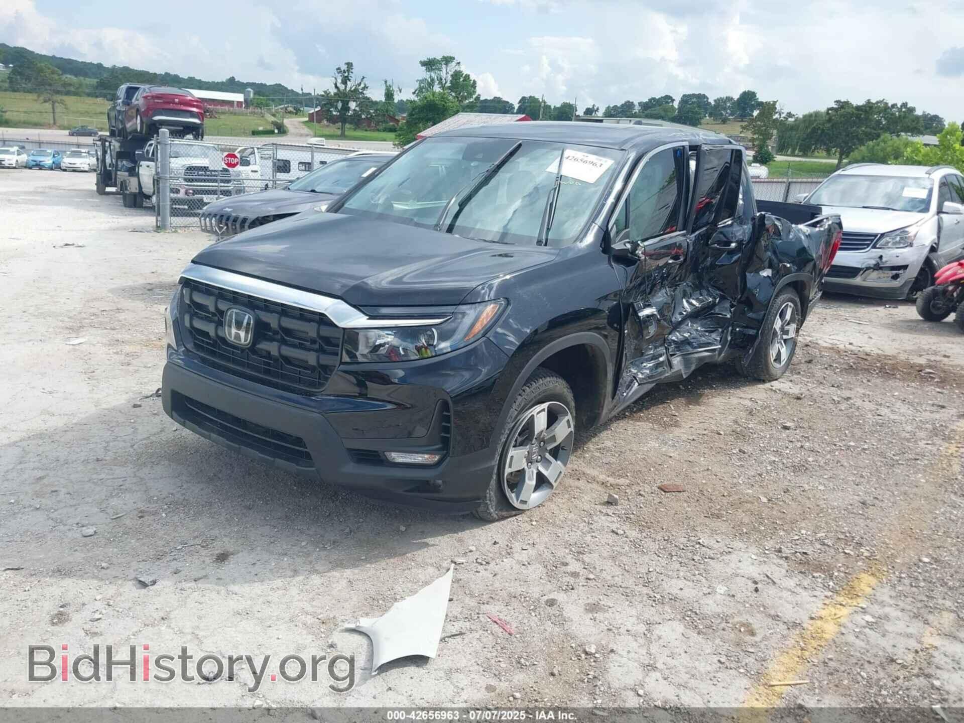 2025 HONDA RIDGELINE - VIN: 5FPYK3F54SB001522 - Фото 2