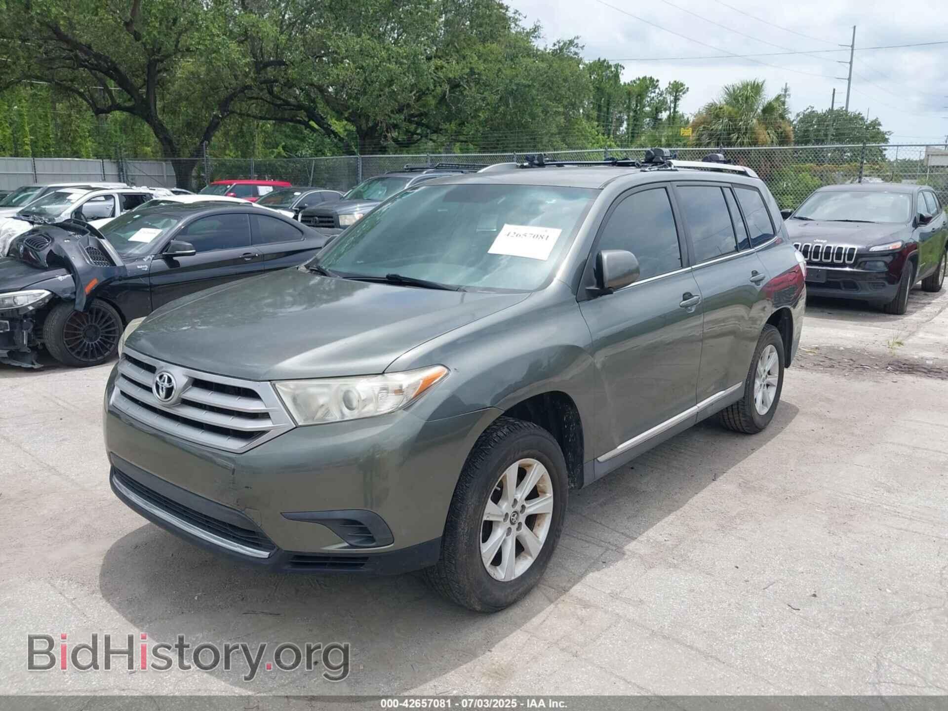 2013 TOYOTA HIGHLANDER - VIN: 5TDZA3EH8DS032914 - Фото 2