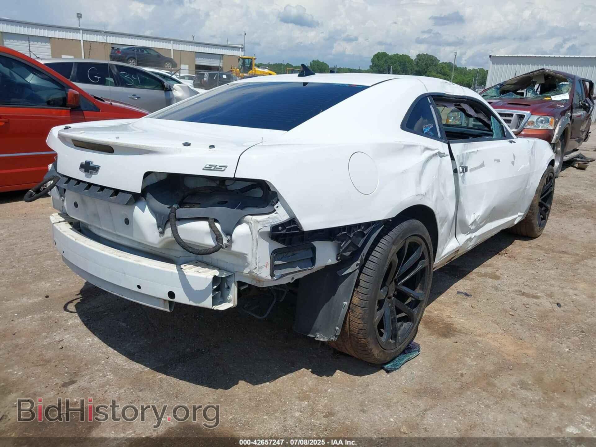 2014 CHEVROLET CAMARO - VIN: 2G1FT1EW8E9178152 - Фото 4