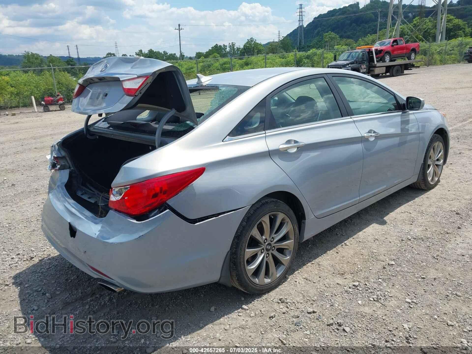 2011 HYUNDAI SONATA - VIN: 5NPEC4AC3BH138568 - Фото 4