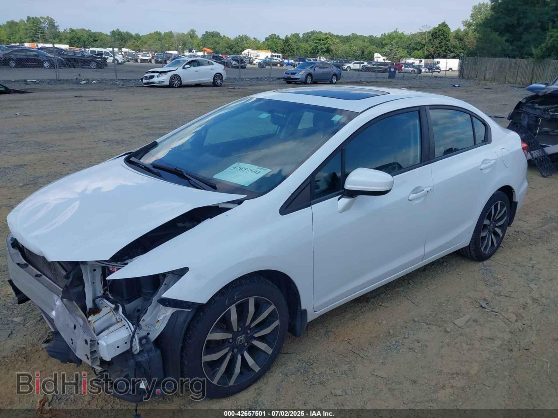 2014 HONDA CIVIC - VIN: 19XFB2F97EE200183 - Фото 2