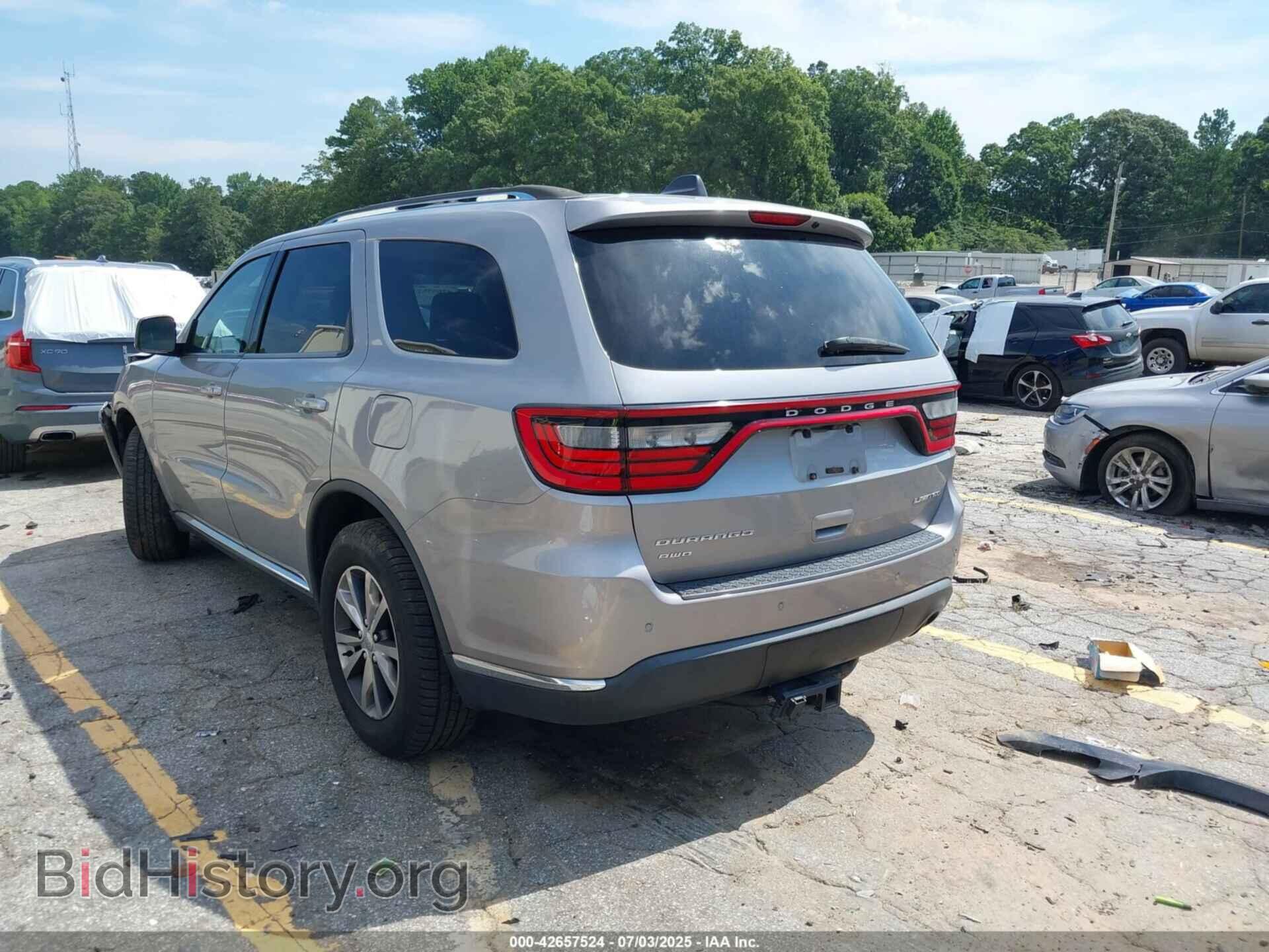 2016 DODGE DURANGO - VIN: 1C4RDJDG1GC362212 - Фото 3