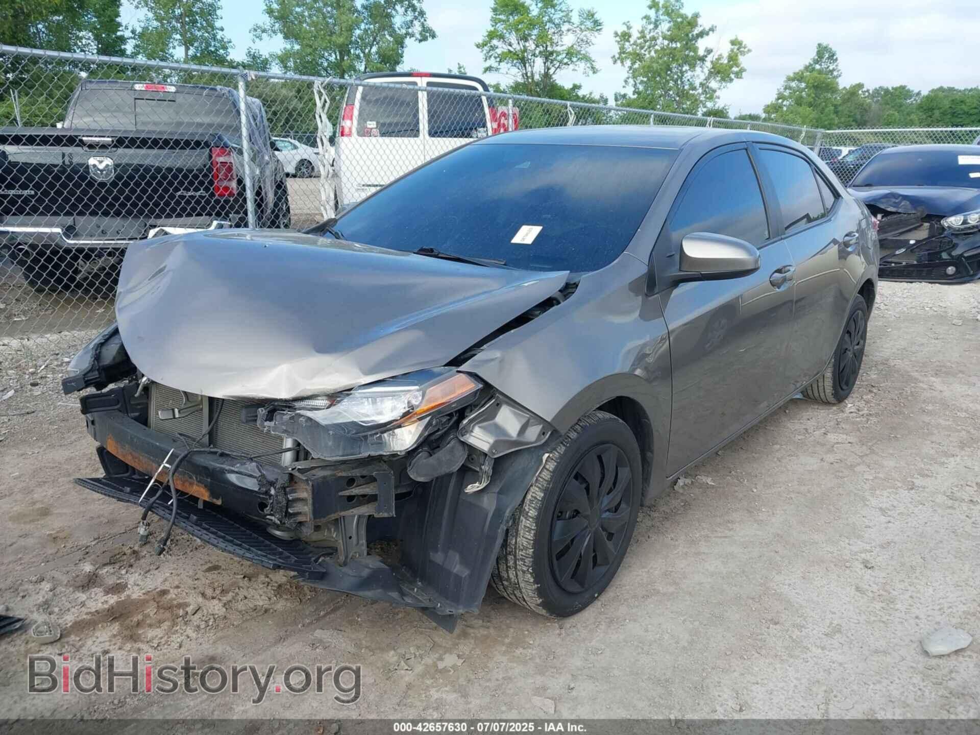 2017 TOYOTA COROLLA - VIN: 2T1BURHEXHC826535 - Фото 2