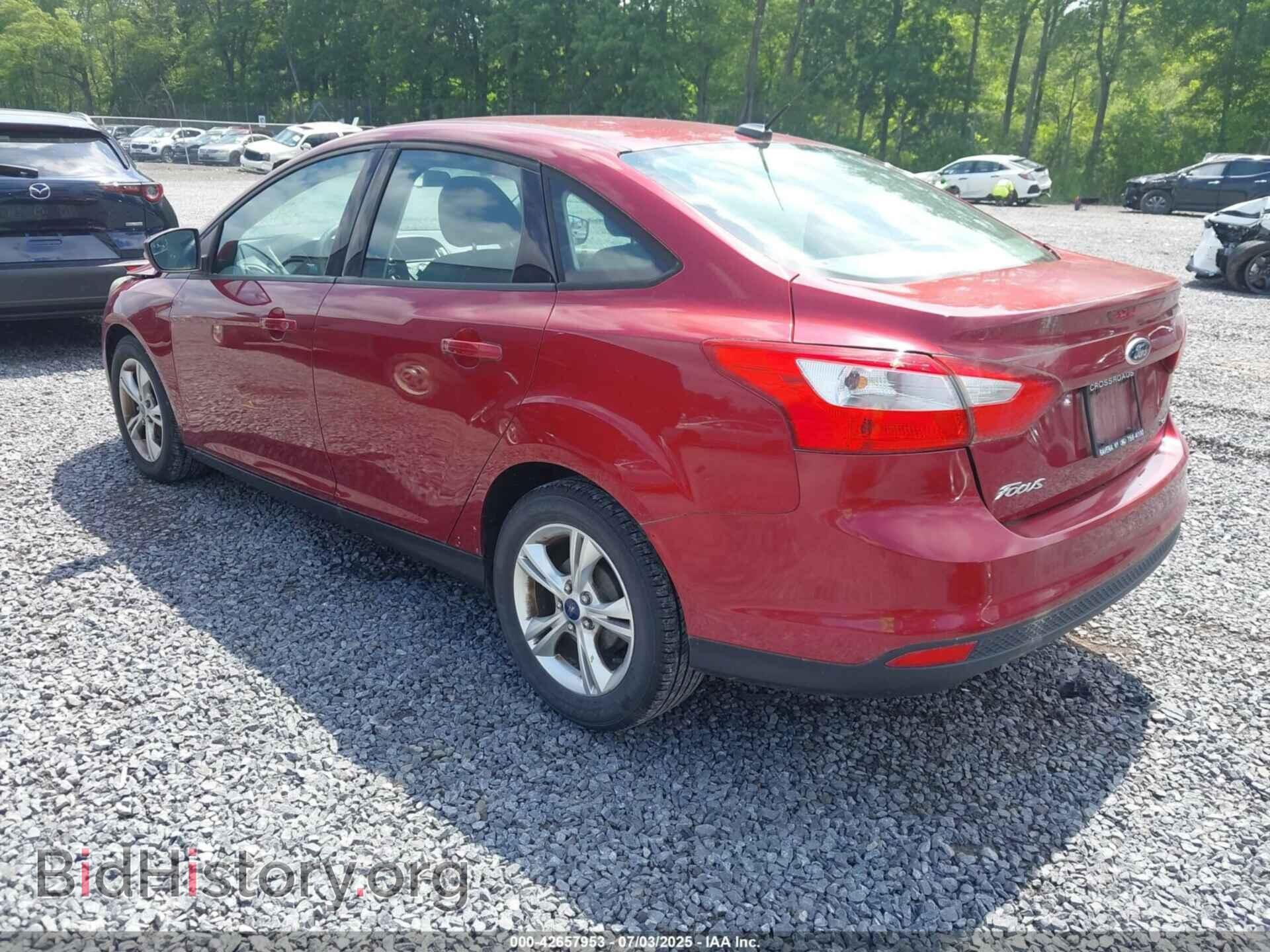 2013 FORD FOCUS - VIN: 1FADP3F27DL103515 - Фото 3