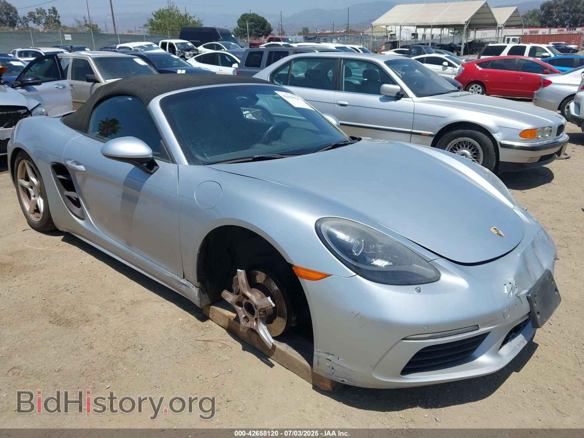 Photo WP0CA2A80HS220216 - PORSCHE 718 BOXSTER 2017