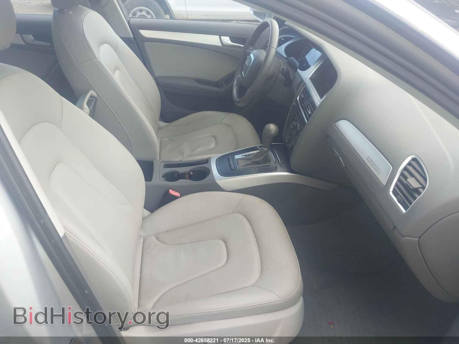 2012 AUDI A4 - VIN: WAUBFAFL4CA023100 - Фото 5