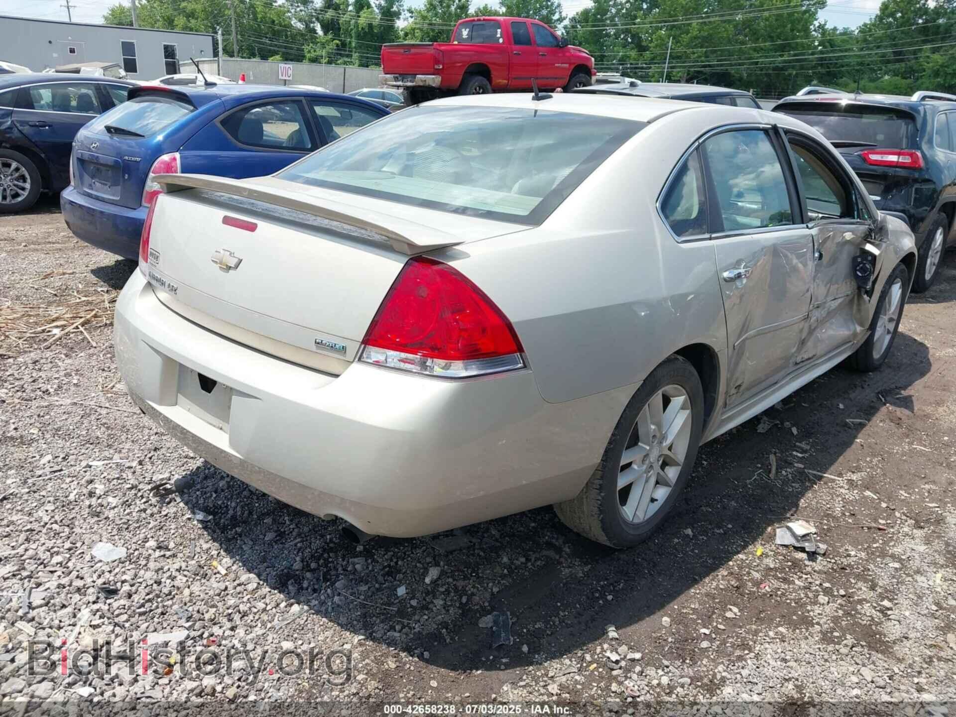 2012 CHEVROLET IMPALA - VIN: 2G1WC5E35C1285815 - Фото 4