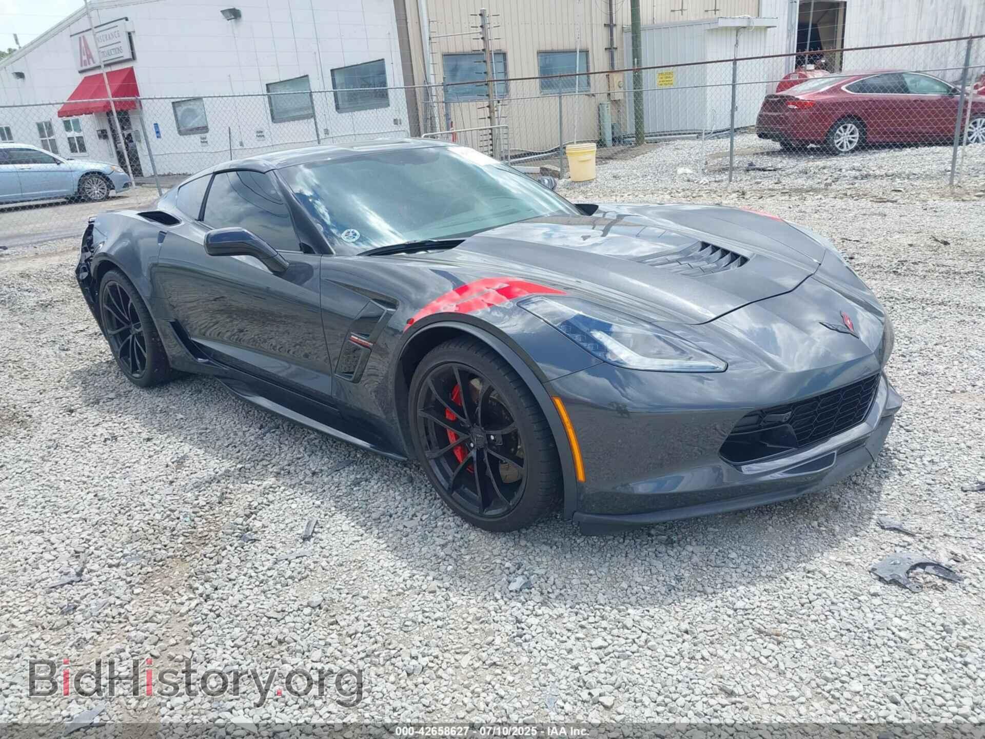 Фотография 1G1Y12D77H5101871 - CHEVROLET CORVETTE 2017