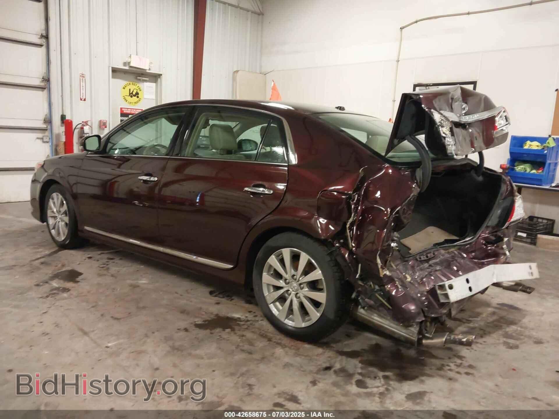 2012 TOYOTA AVALON - VIN: 4T1BK3DB4CU454583 - Фото 3