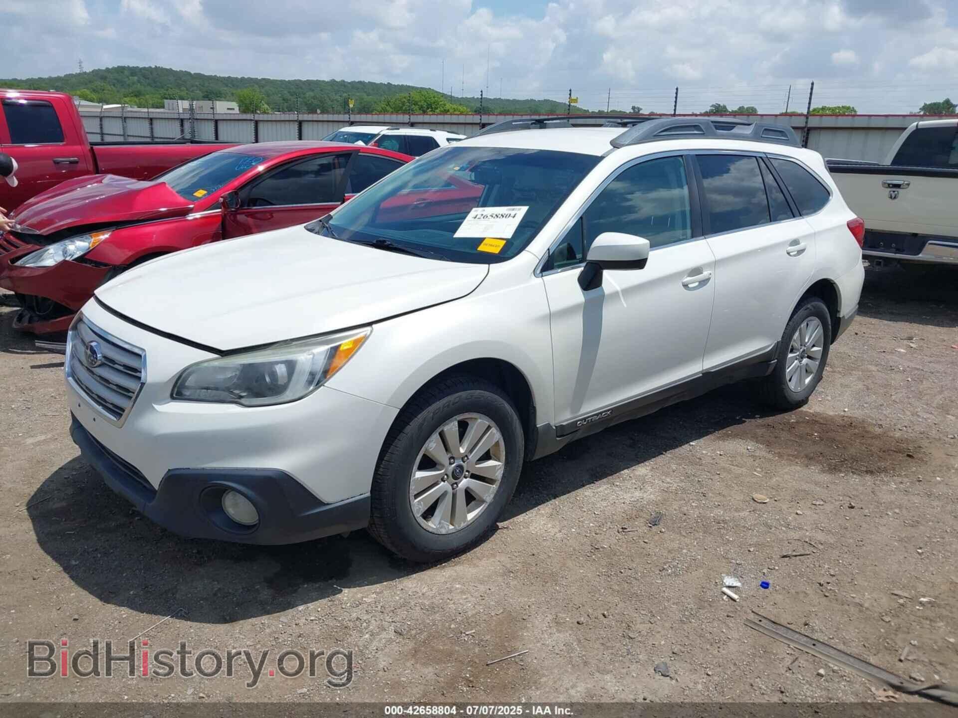 2015 SUBARU OUTBACK - VIN: 4S4BSACC4F3292544 - Фото 2
