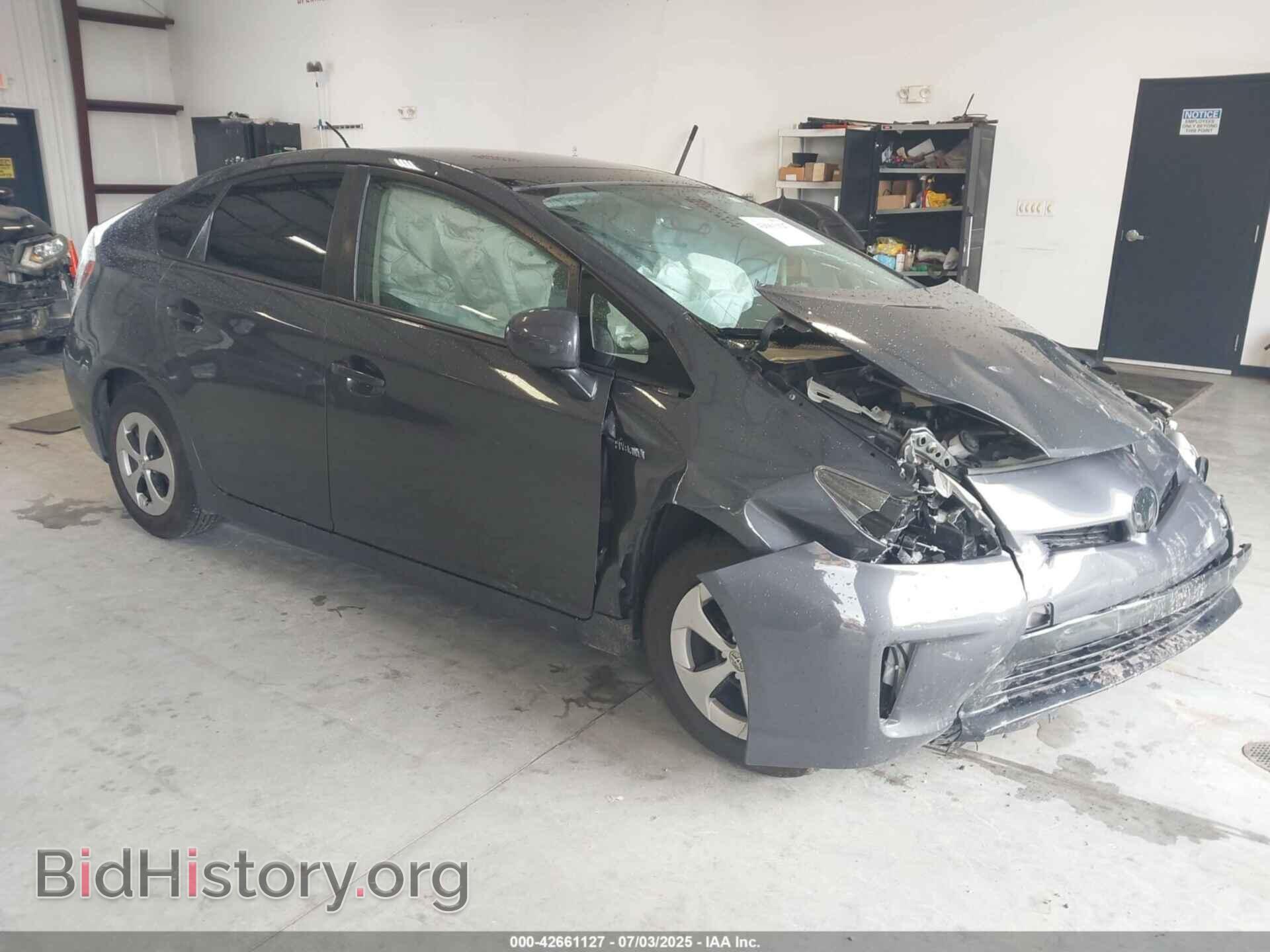 Photo JTDKN3DU3E1856161 - TOYOTA PRIUS 2014