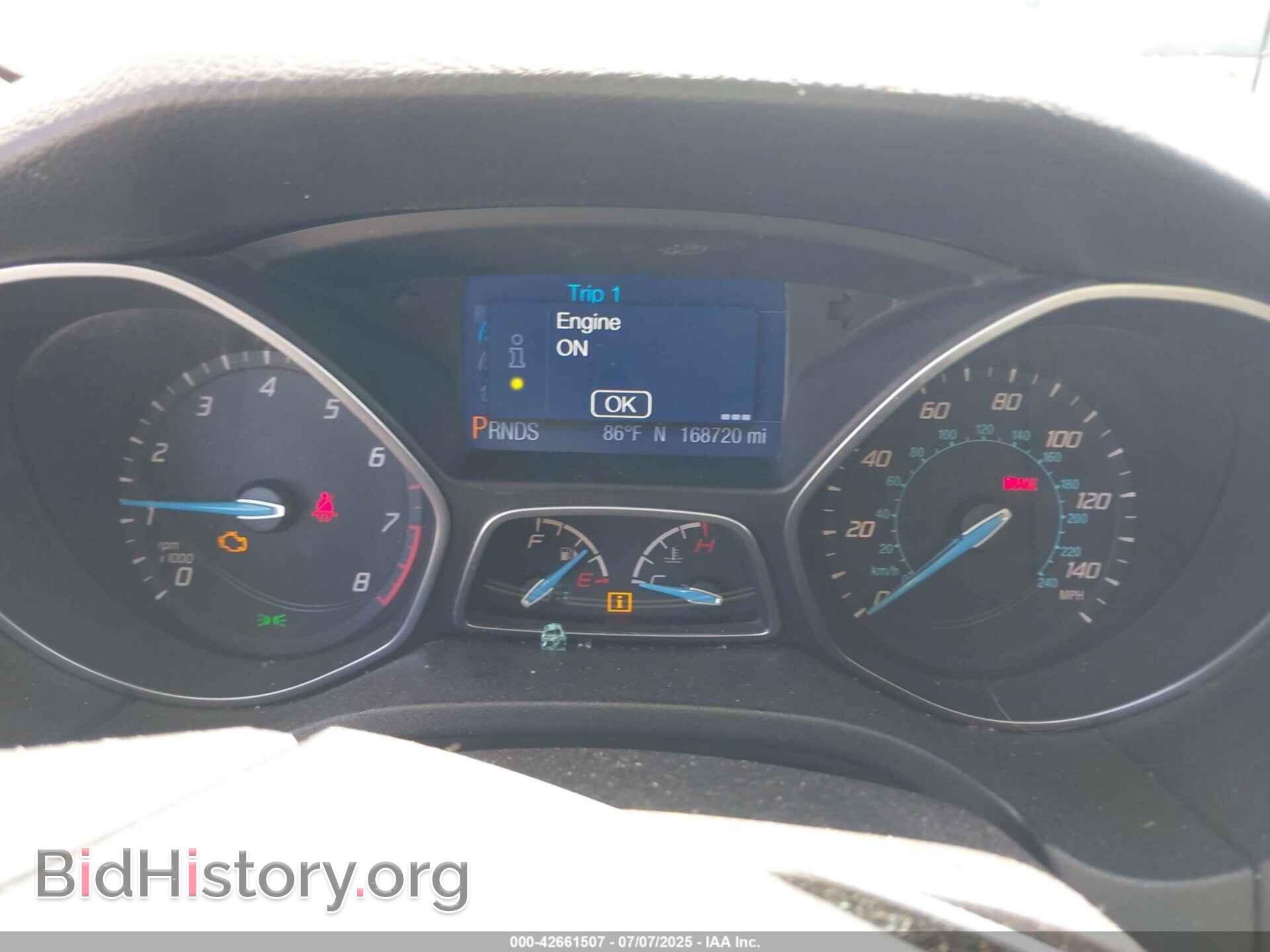 2013 FORD FOCUS - VIN: 1FADP3K27DL296495 - Фото 7