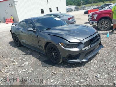 2015 Ford MUSTANG GT Premium, gray — VIN 1FA6P8CF4F5363360, IAAI