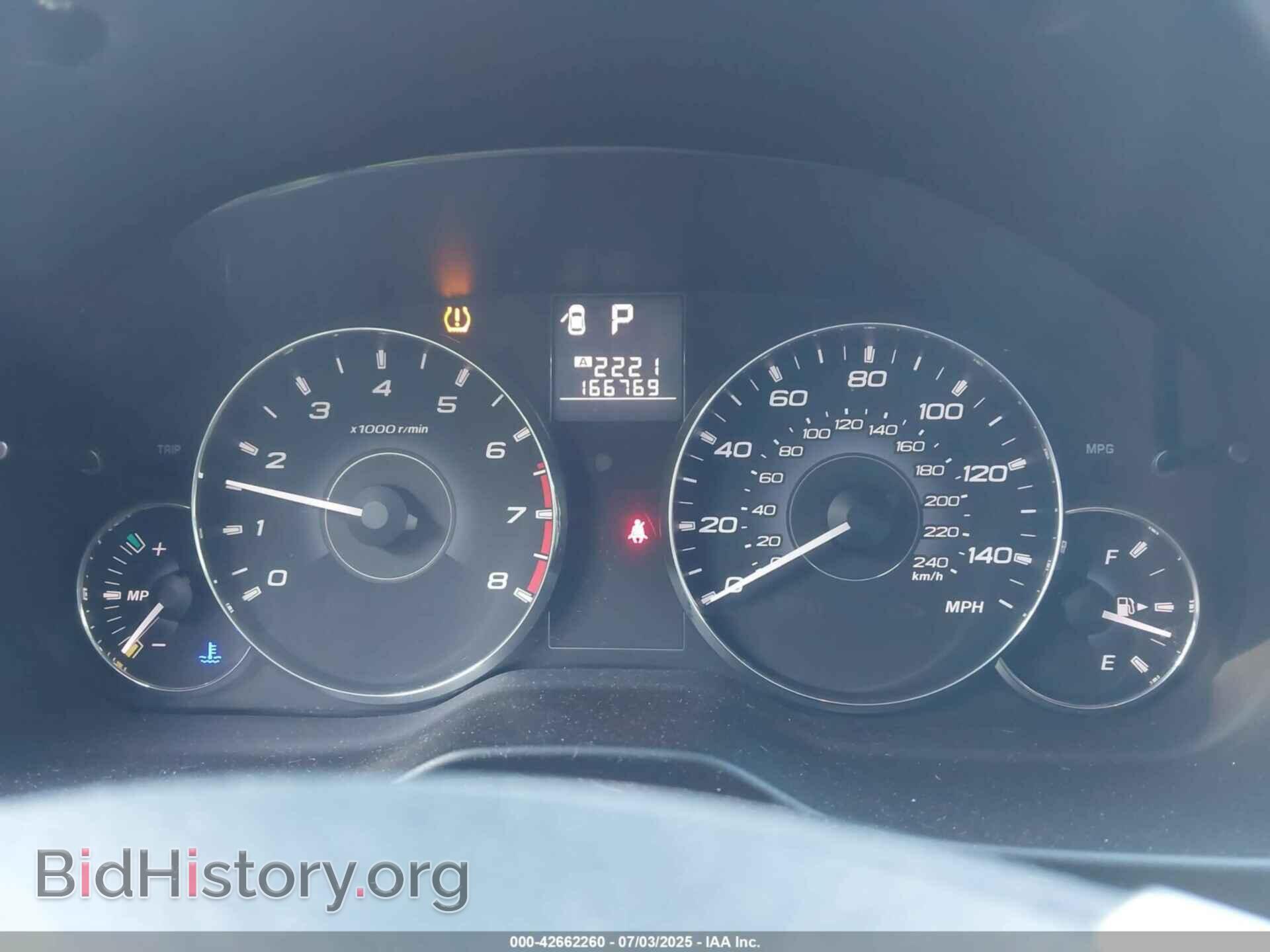2012 SUBARU OUTBACK - VIN: 4S4BRBCC8C3241741 - Фото 7
