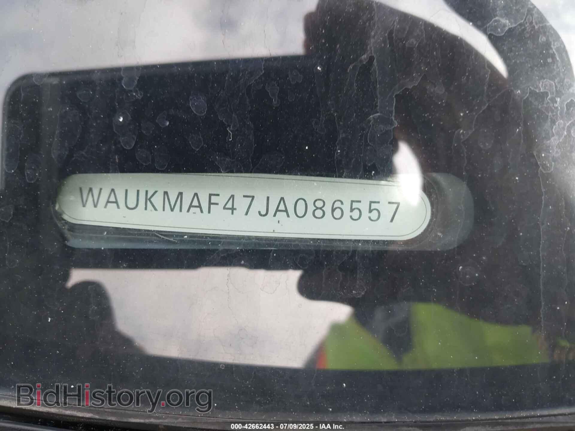 2018 AUDI A4 - VIN: WAUKMAF47JA086557 - Фото 9