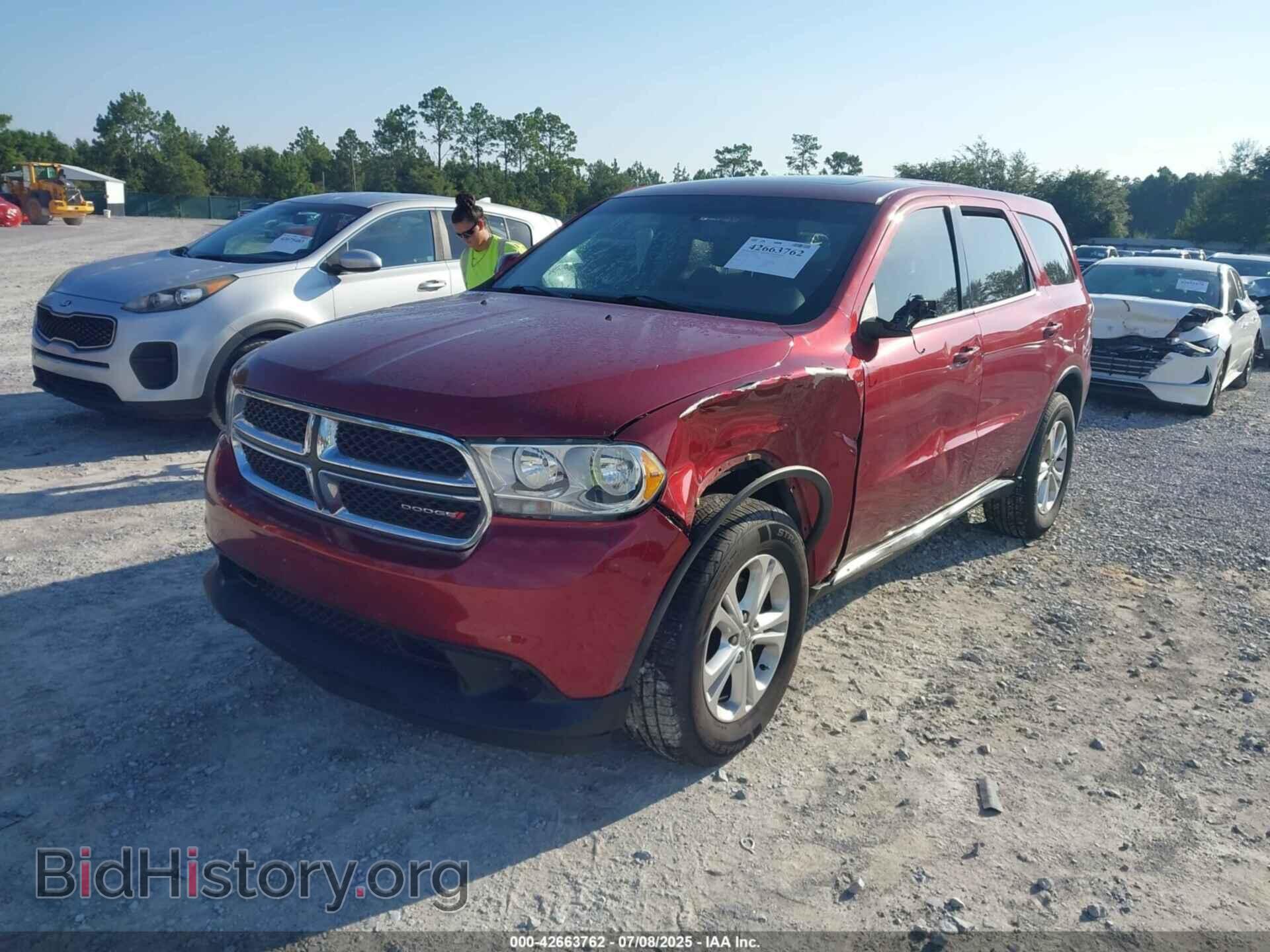 2013 DODGE DURANGO - VIN: 1C4RDHAG5DC637329 - Фото 2