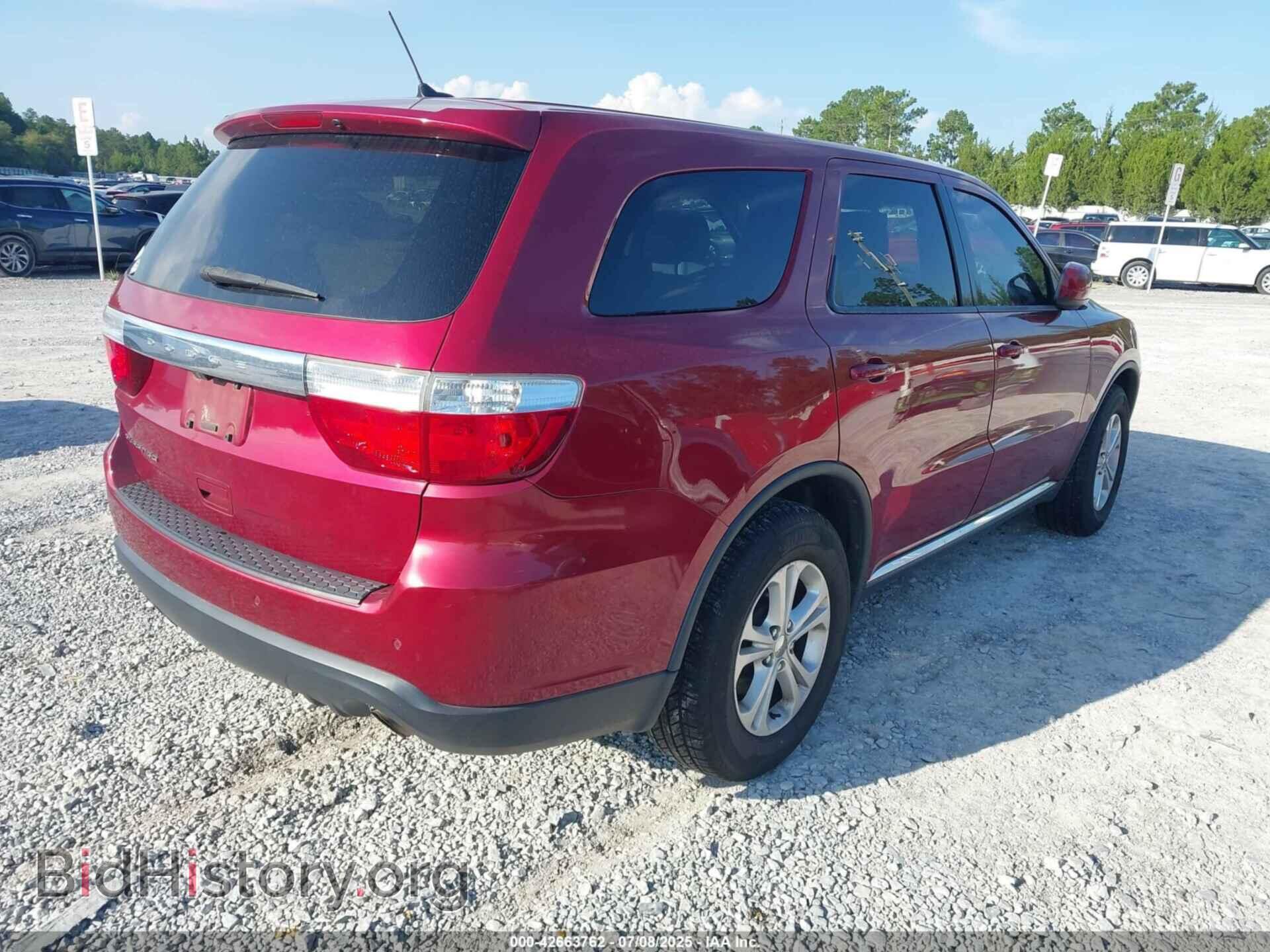 2013 DODGE DURANGO - VIN: 1C4RDHAG5DC637329 - Фото 4