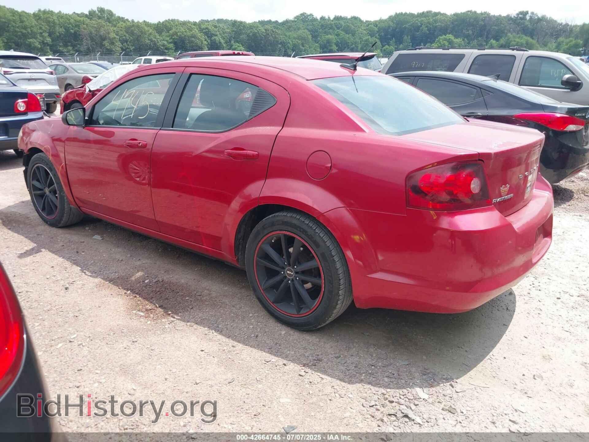 2013 DODGE AVENGER - VIN: 1C3CDZAB9DN566094 - Фото 3