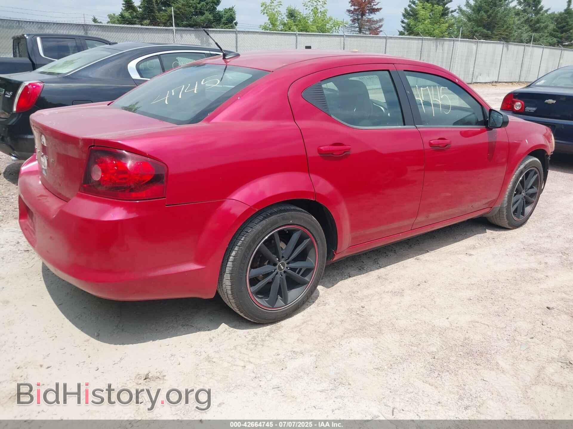 2013 DODGE AVENGER - VIN: 1C3CDZAB9DN566094 - Фото 4