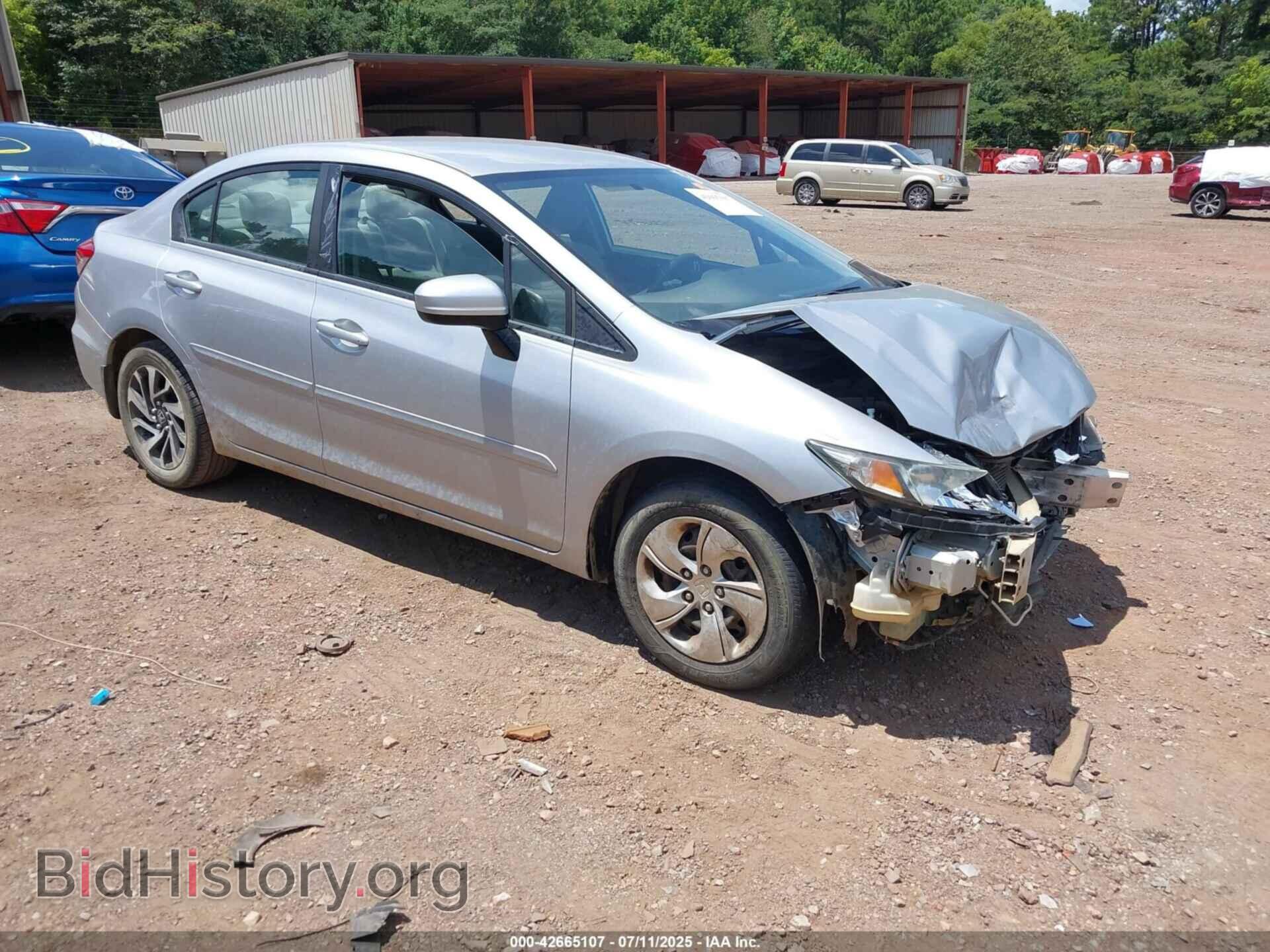 Фотография J19XFB2F55EE07075 - HONDA CIVIC 2014