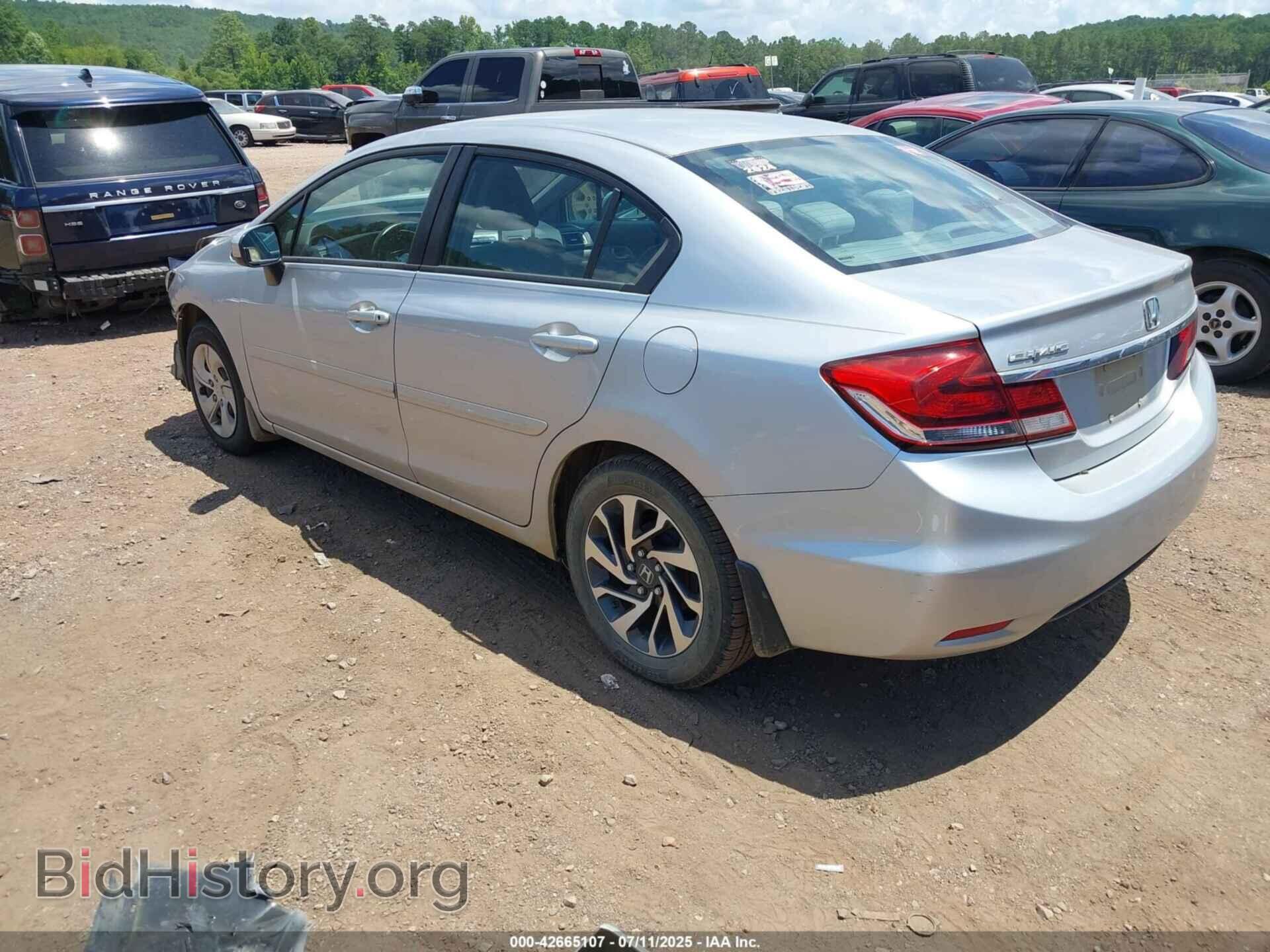 2014 HONDA CIVIC - VIN: J19XFB2F55EE07075 - Фото 3