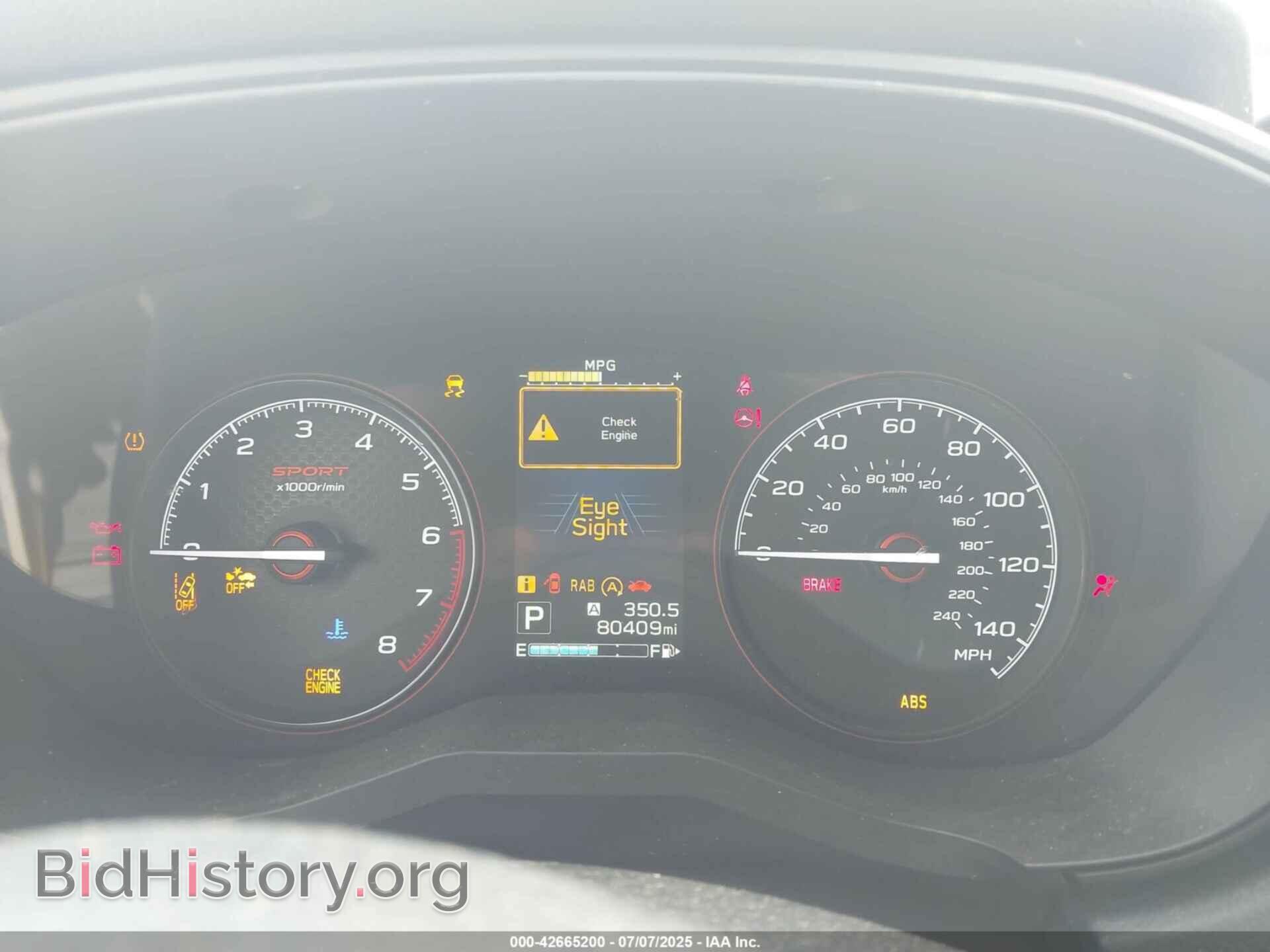 2019 SUBARU FORESTER - VIN: JF2SKAPC8KH566891 - Фото 7